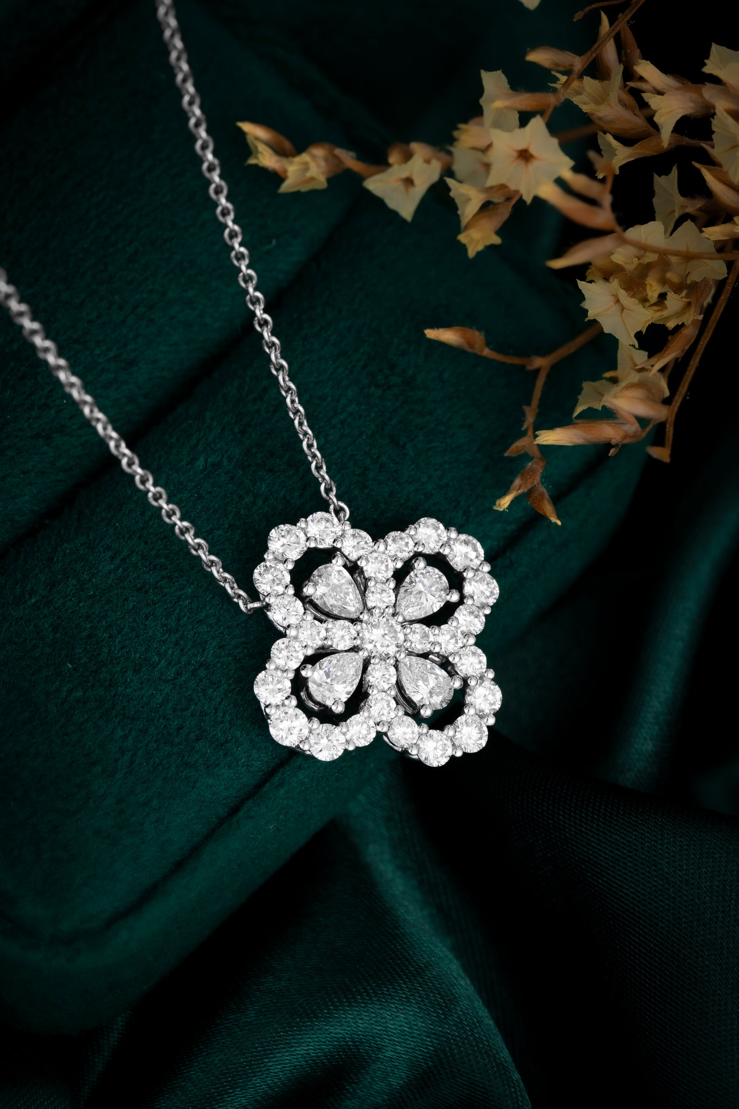 Lab Grown Diamond Necklace-ZBN0001