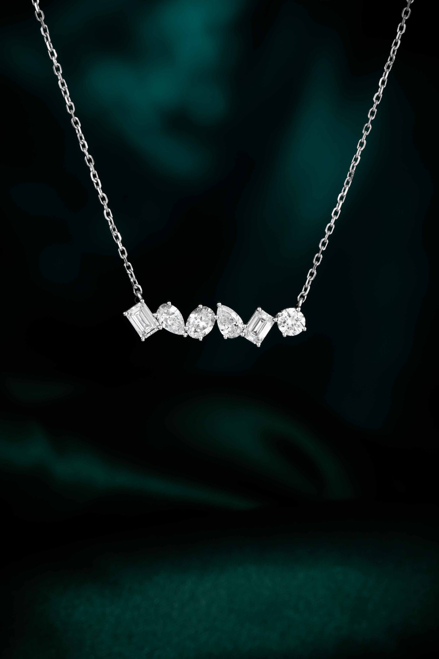 Lab Grown Diamond Necklace-ZBN0017