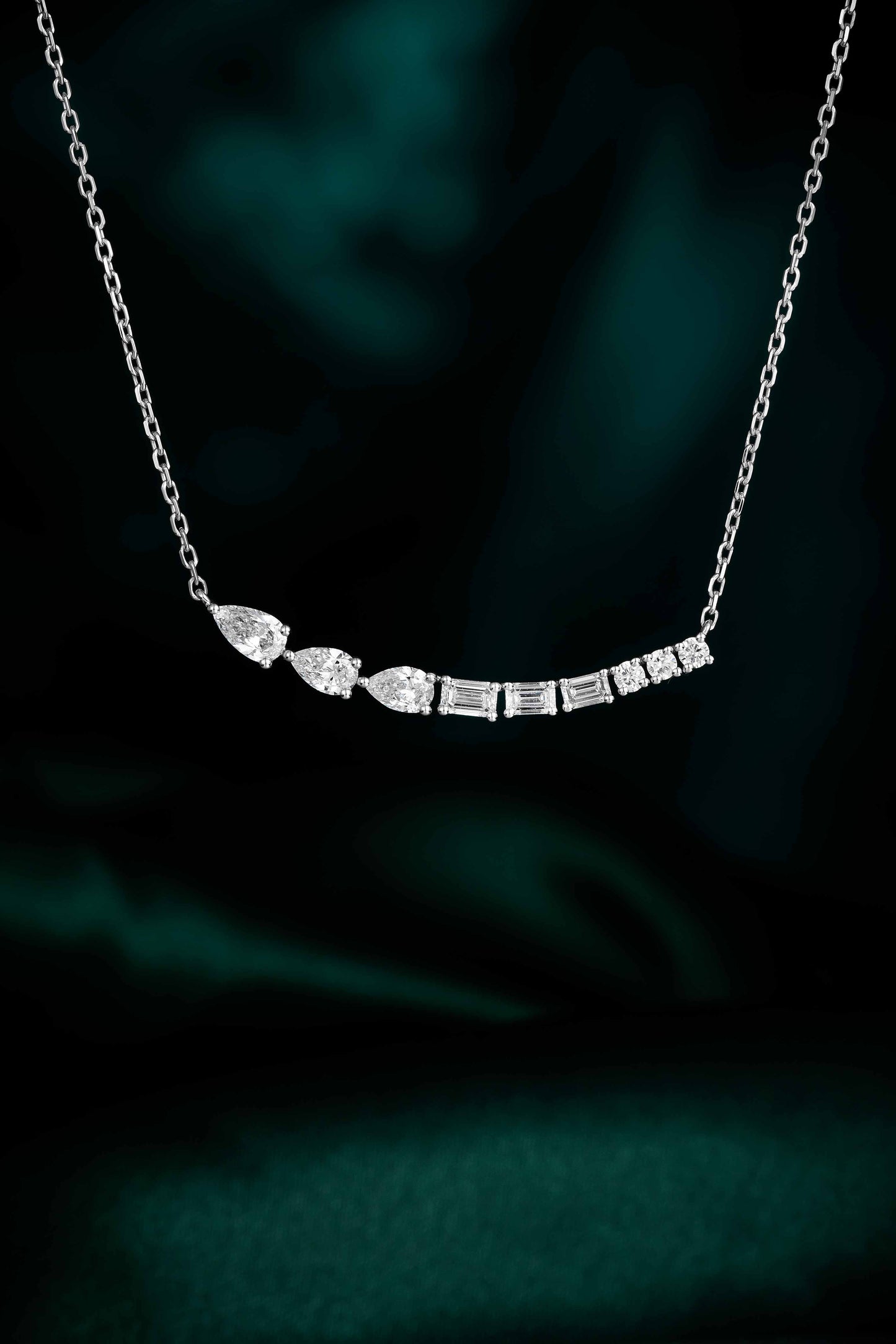 Lab Grown Diamond Necklace-ZBN0023