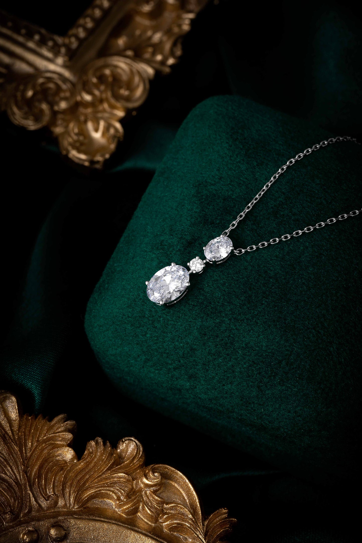 Lab Grown Diamond Necklace-ZBN0020