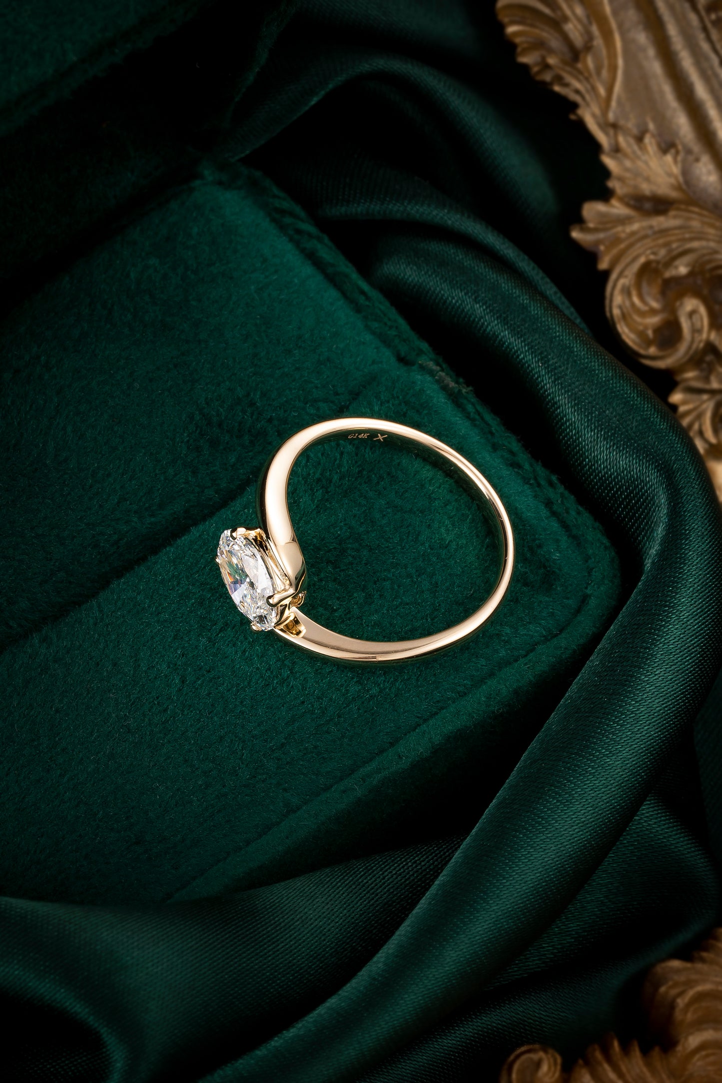 Lab Grown Diamond Ring-ZBR0079-Y