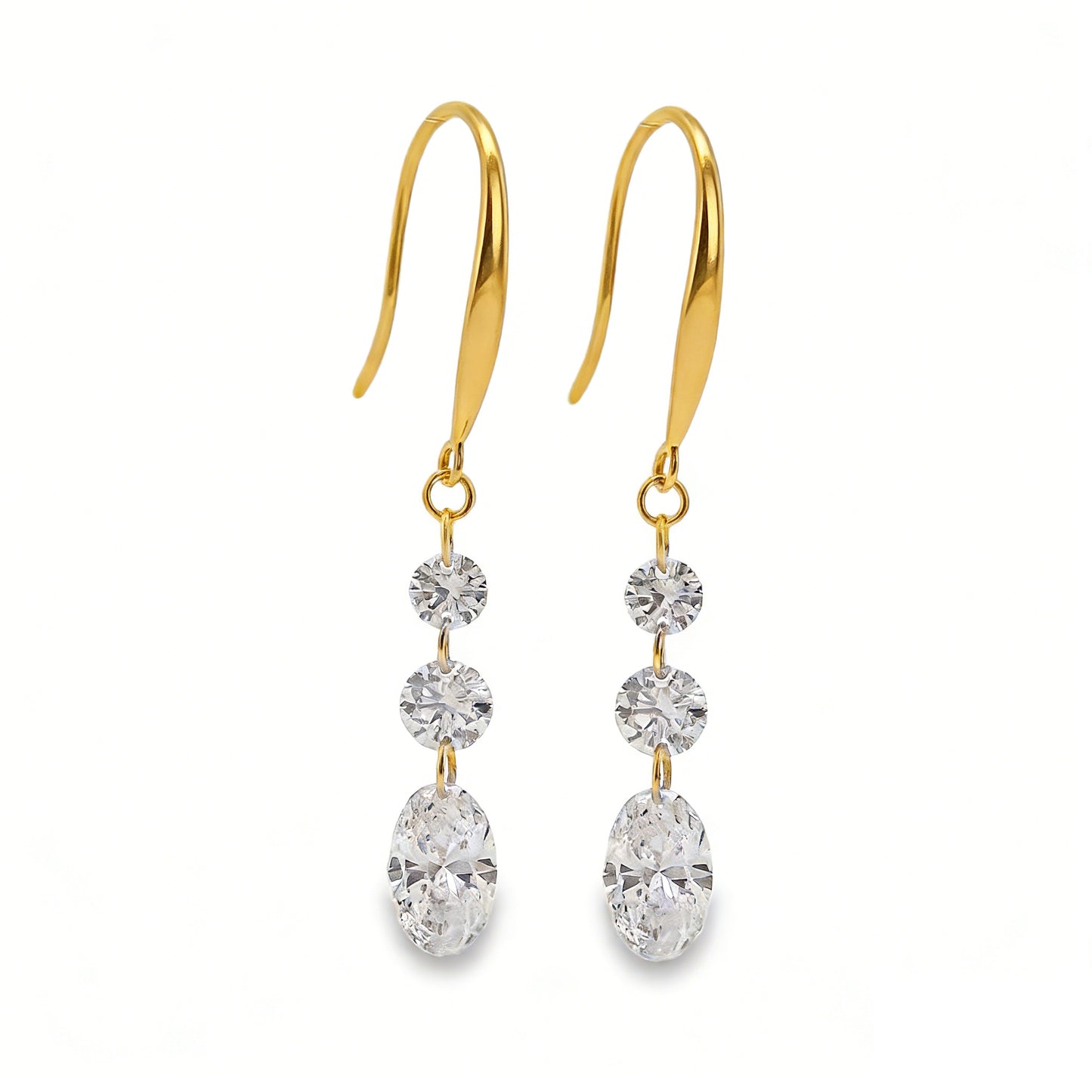 Lab Grown Diamond Earring-LGE0918-O