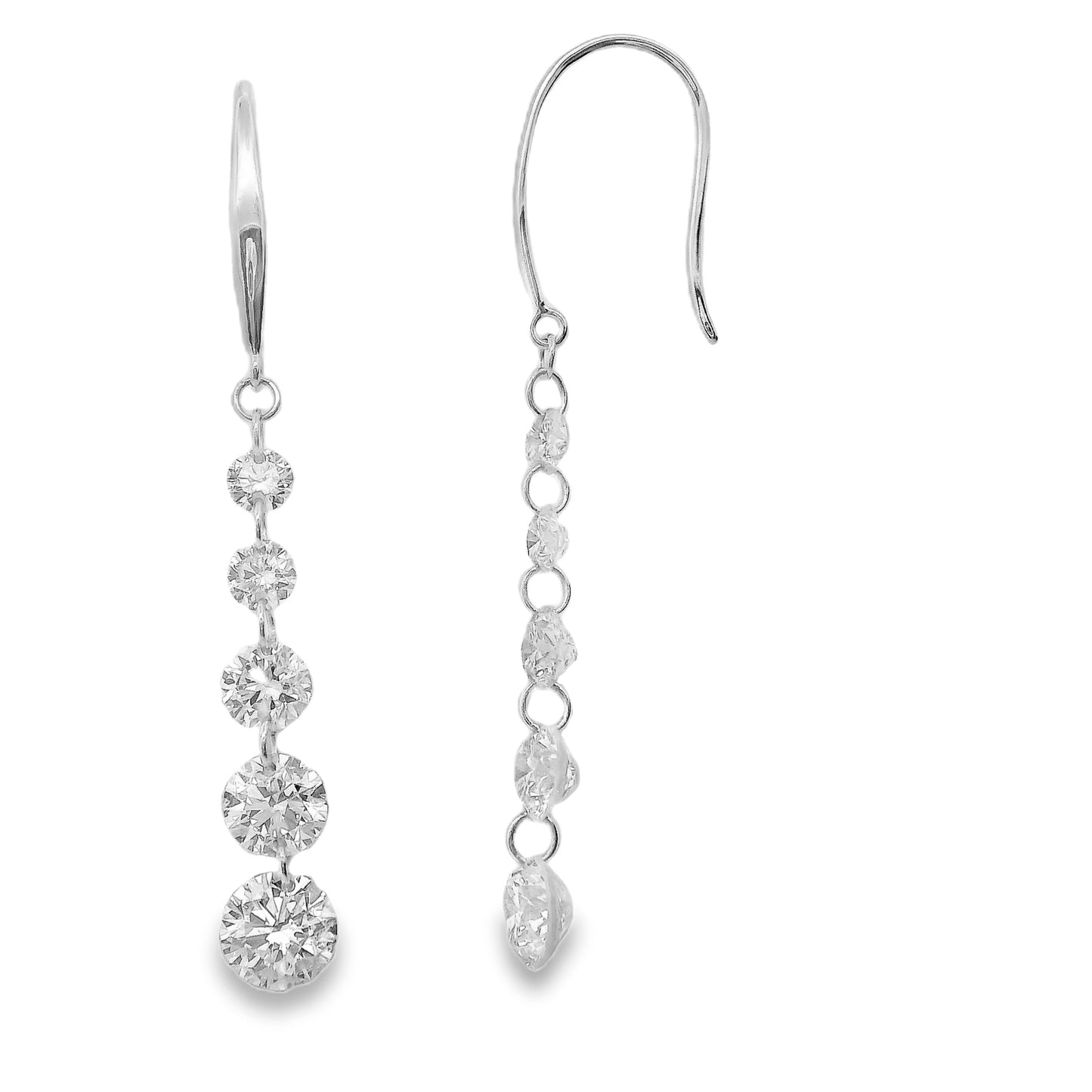 Lab Grown Diamond Earring-LGE0918-R5