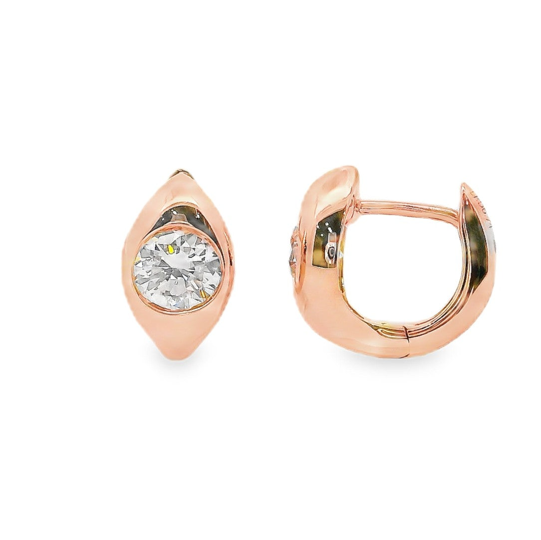 Lab Grown Diamond Earring-LGE0924-R