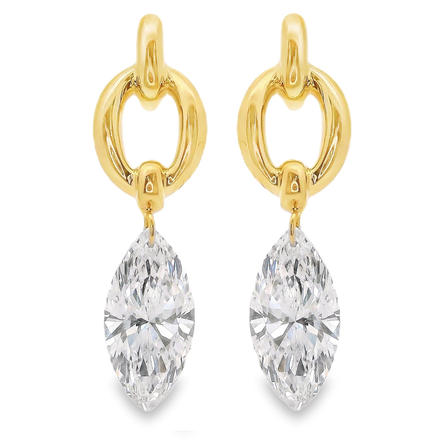 Lab Grown Diamond Earring-LGE0990-M