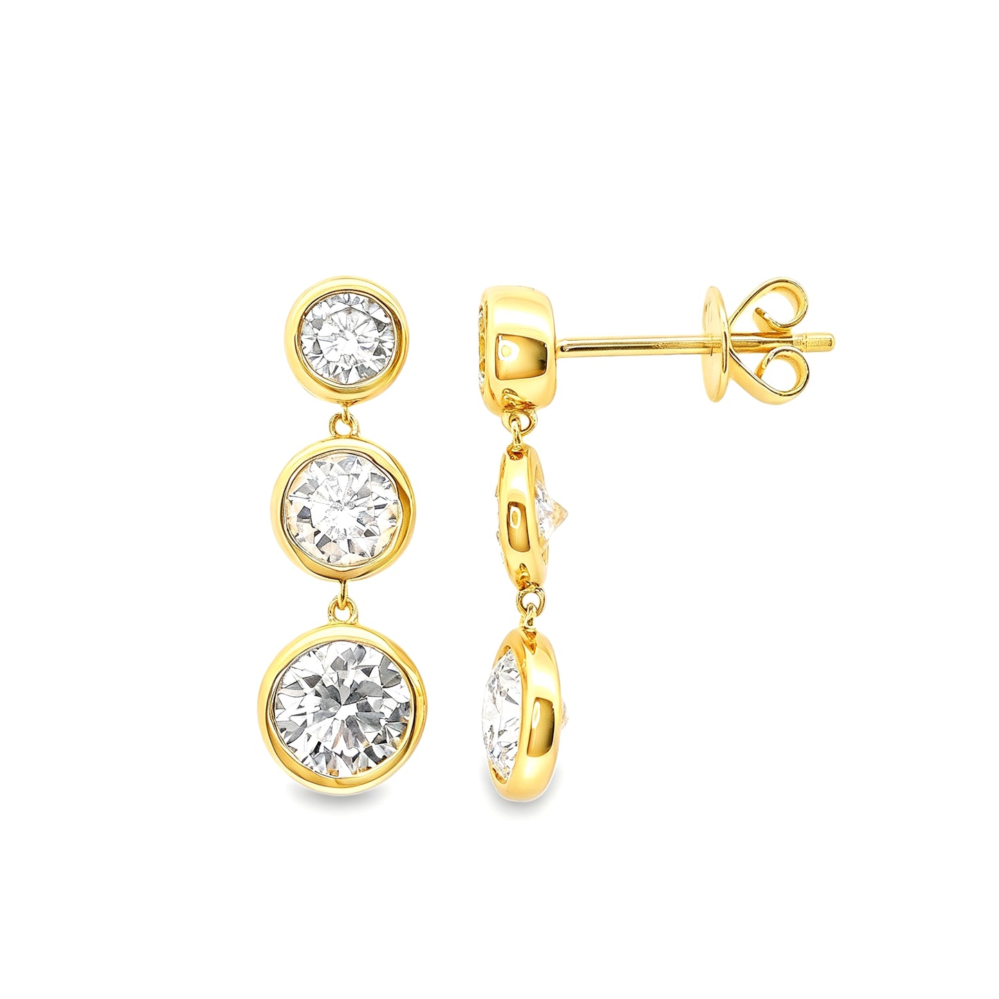 Lab Grown Diamond Earring-LGE1013