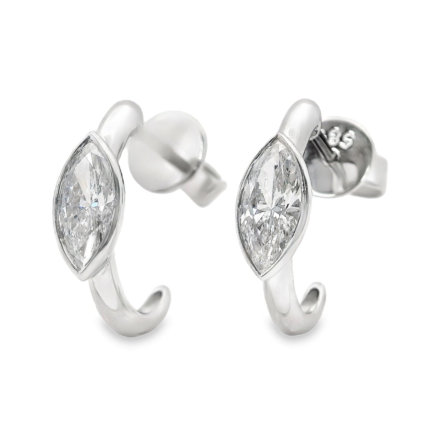 Lab Grown Diamond Earring-LGE1033-M