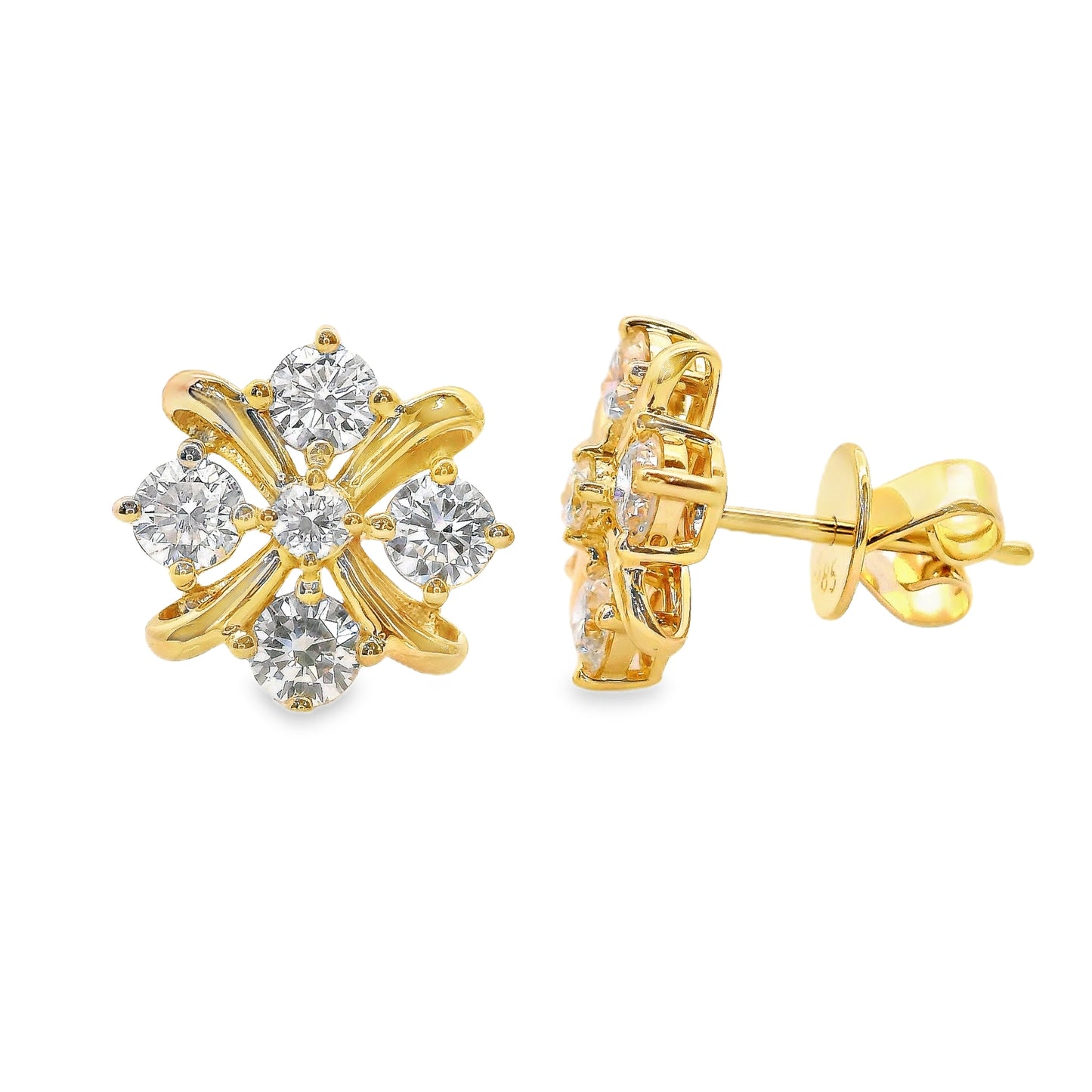 Lab Grown Diamond Earring-LGE1041