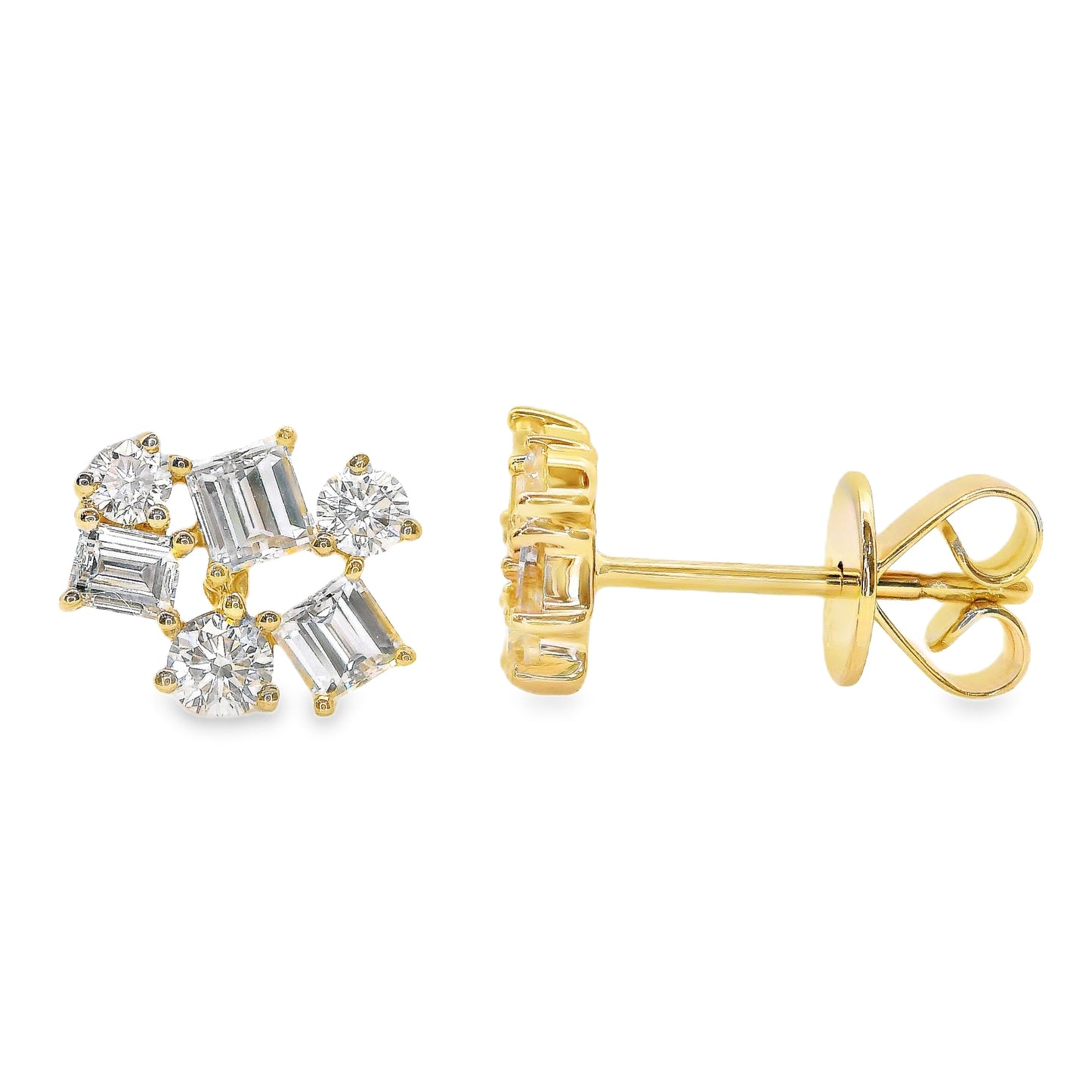 Lab Grown Diamond Earring-LGE1077-B
