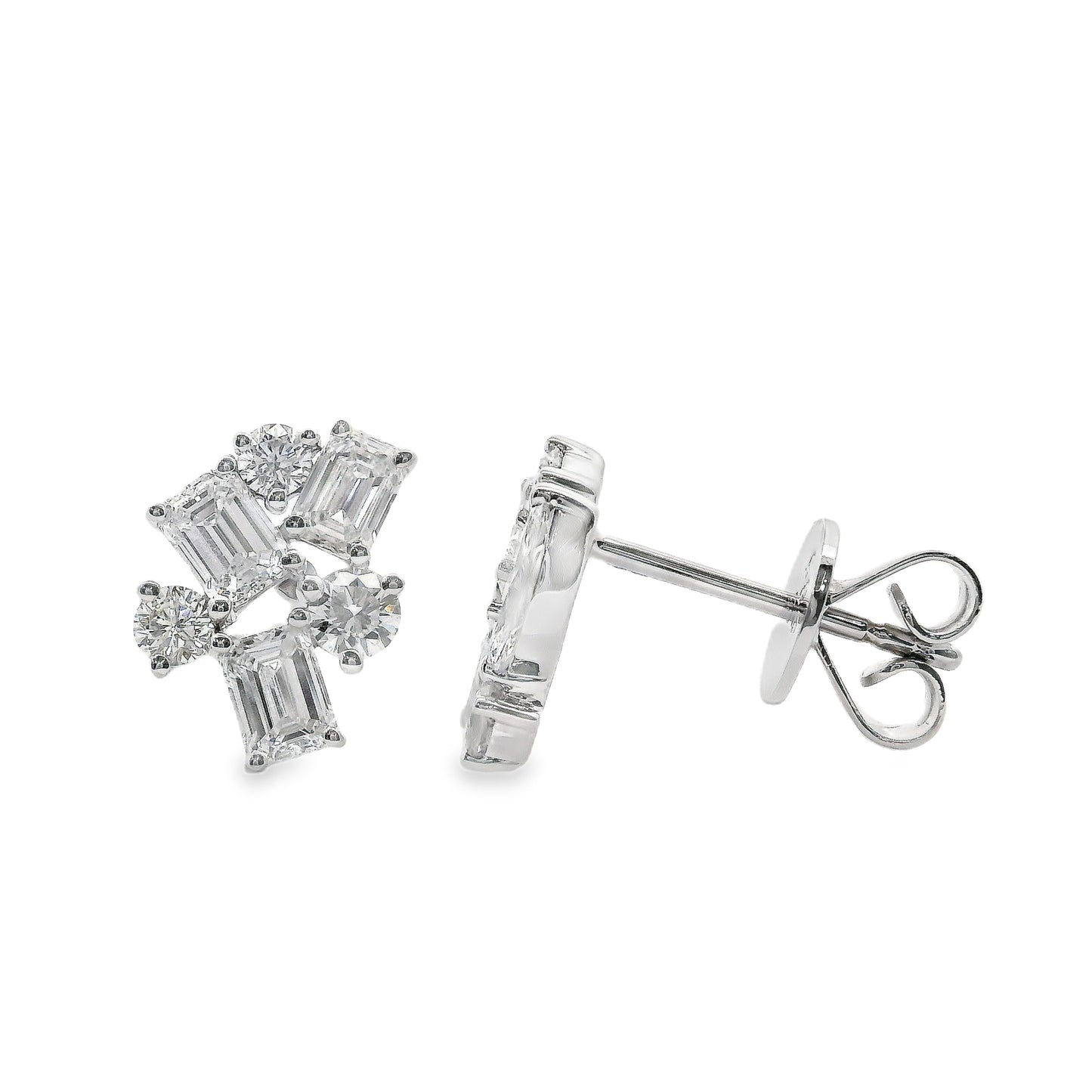 Lab Grown Diamond Earring-LGE1078-E