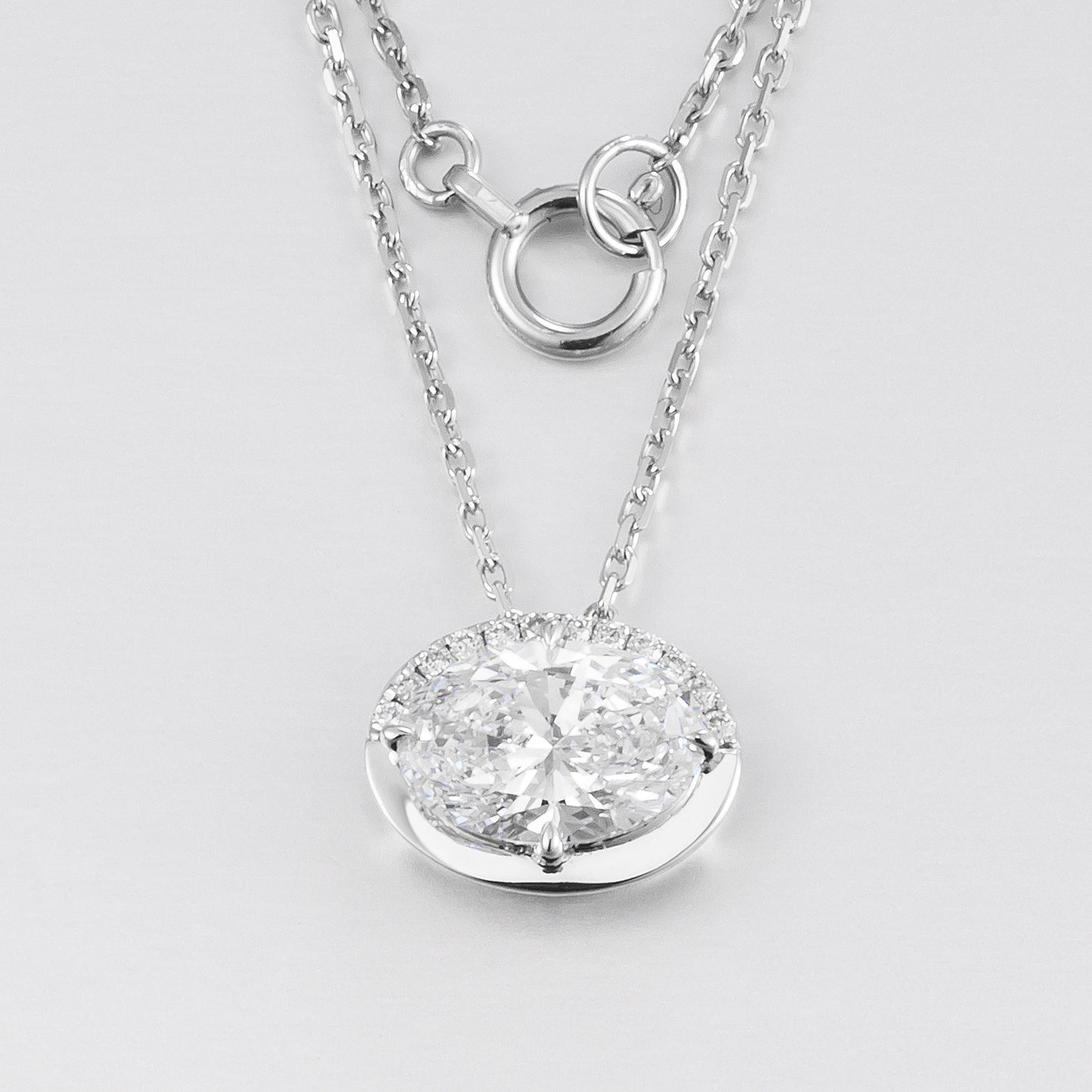 Lab Grown Diamond Necklace-LGN0903