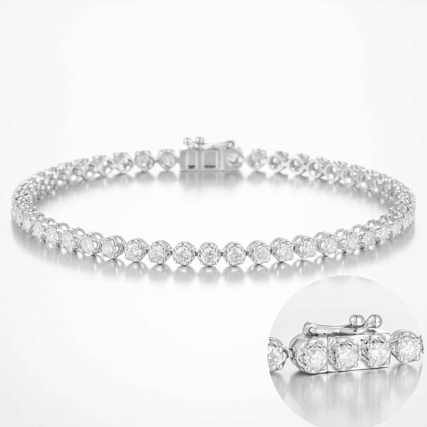 Lab Grown Diamond Bracelet-ZBB0003
