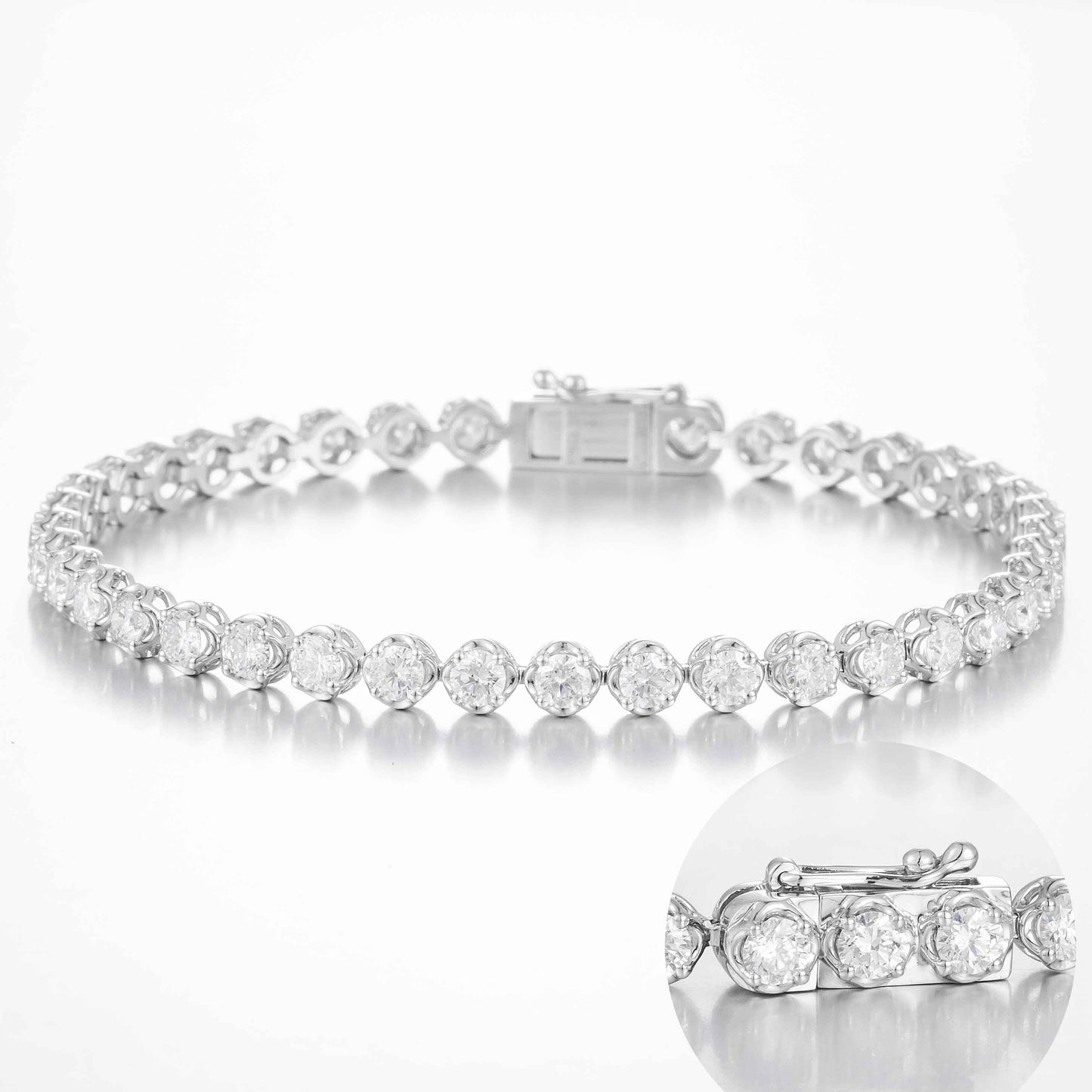 Lab Grown Diamond Bracelet-ZBB0004