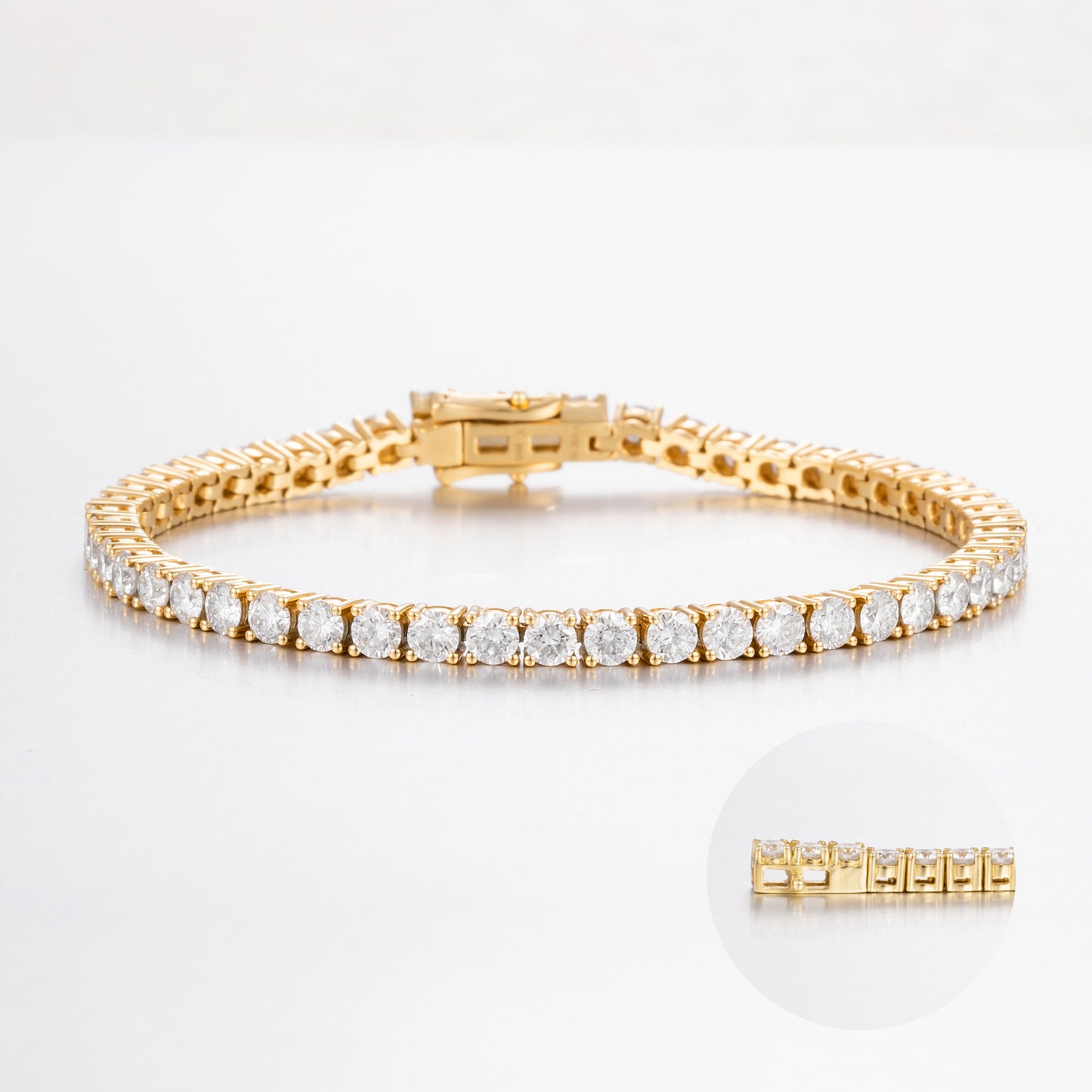 Lab Grown Diamond Bracelet-ZBB0007-Y