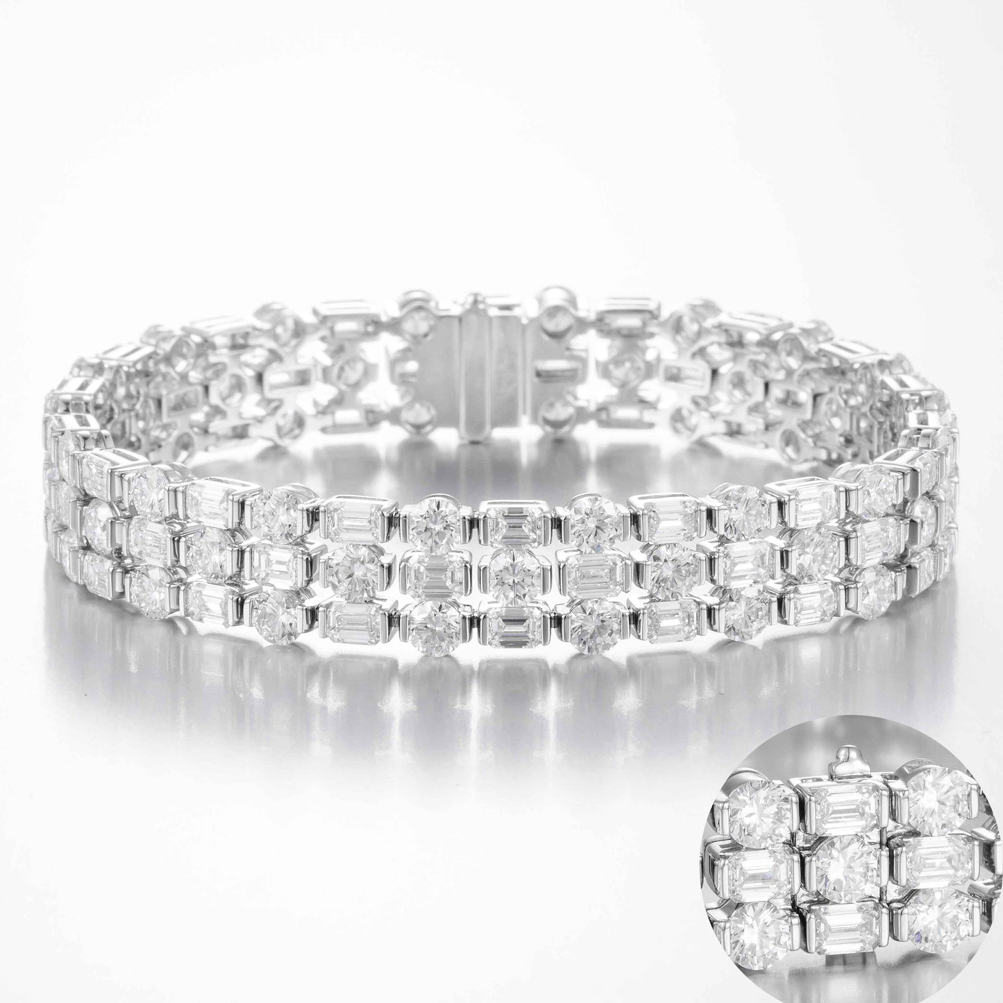 Lab Grown Diamond Bracelet-ZBB0010