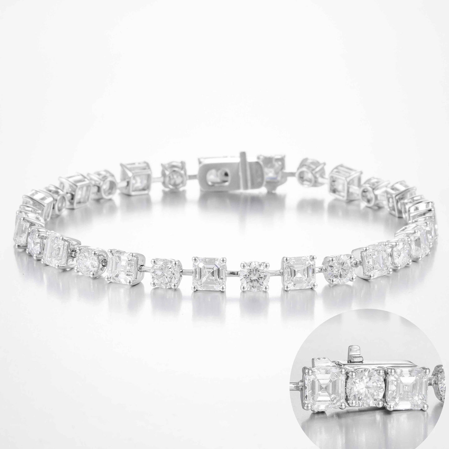 Lab Grown Diamond Bracelet-ZBB0012