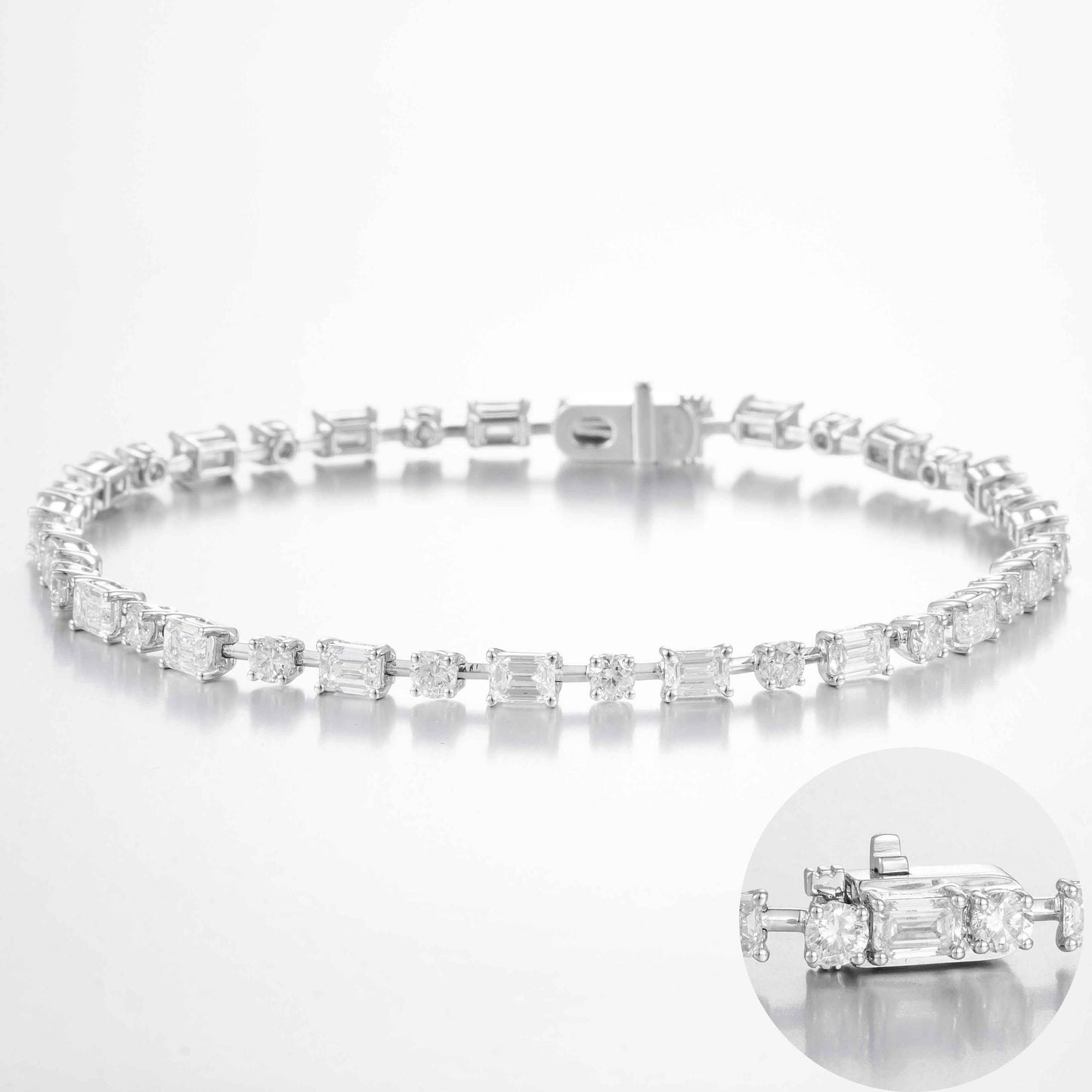 Lab Grown Diamond Bracelet-ZBB0013