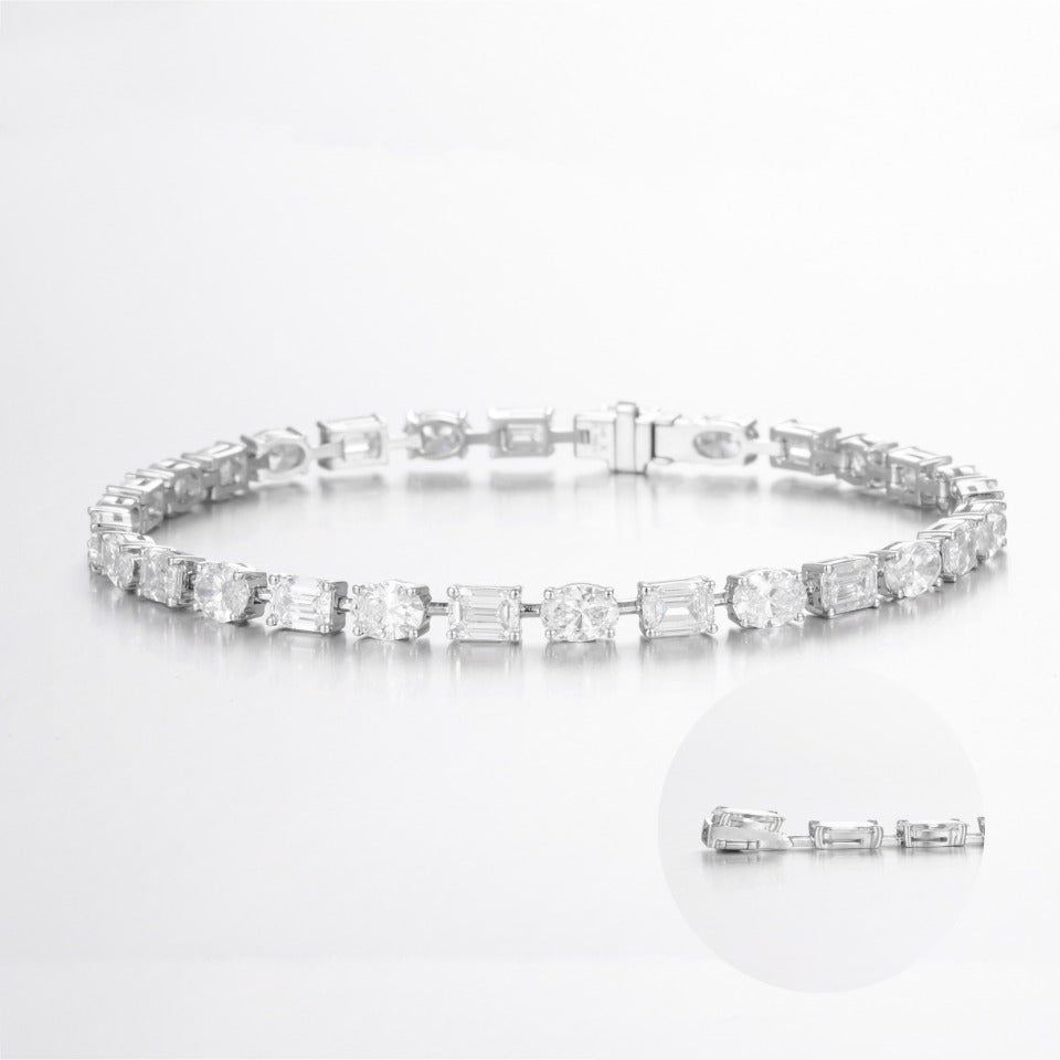 Lab Grown Diamond Bracelet-ZBB0016-1