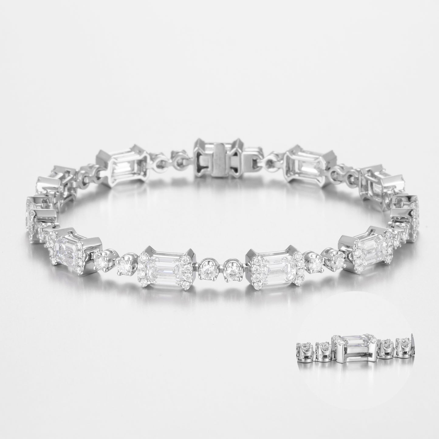 Lab Grown Diamond Bracelet-ZBB0020
