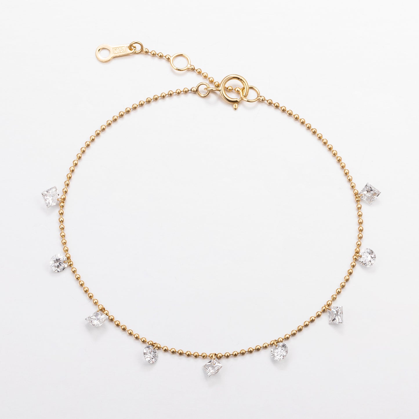 Lab Grown Diamond Bracelet-ZBB0068-1