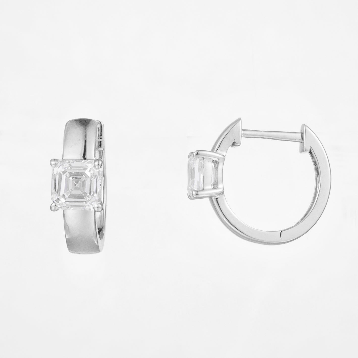 Lab Grown Diamond Earring-ZBE0079-1