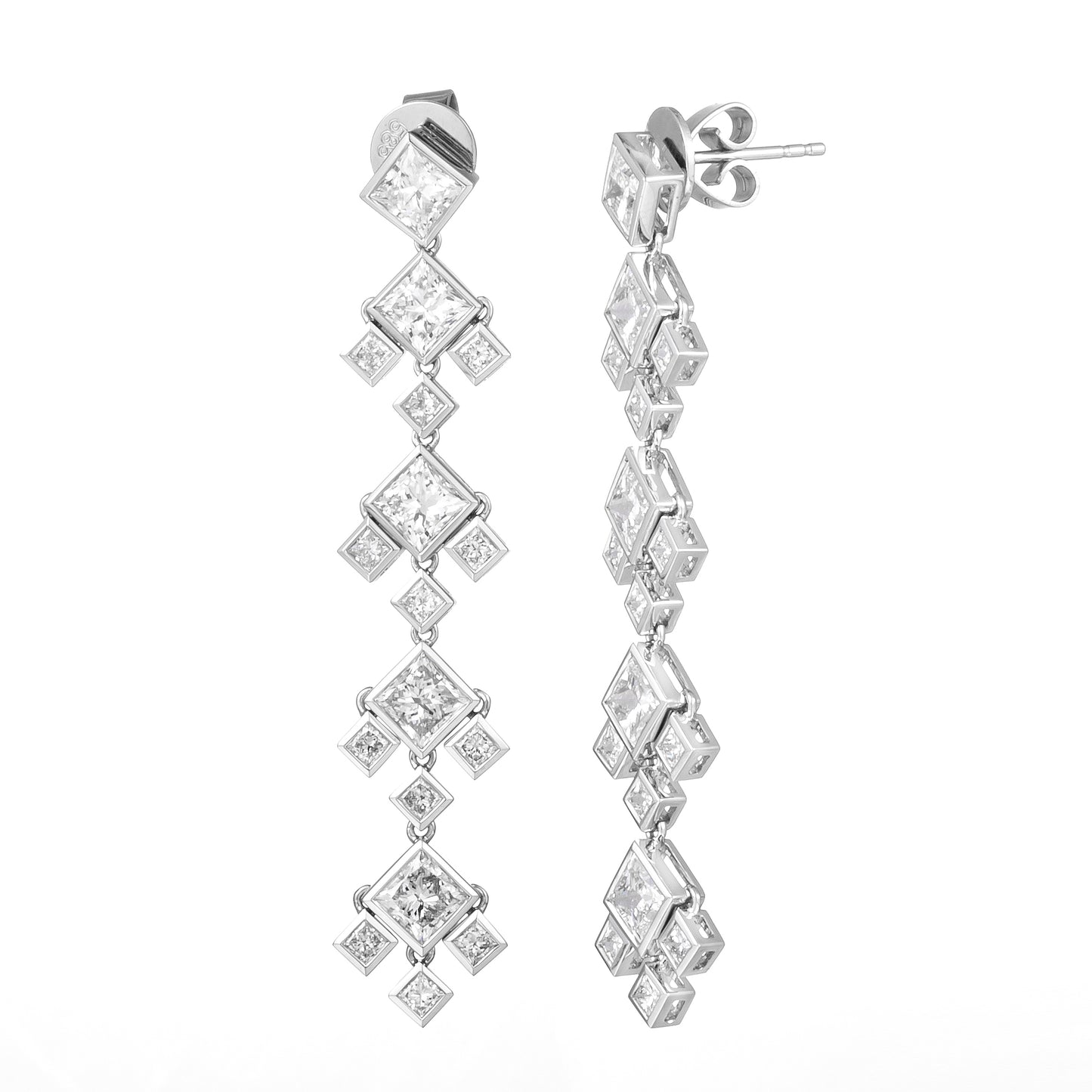 Lab Grown Diamond Earring-ZBE0087