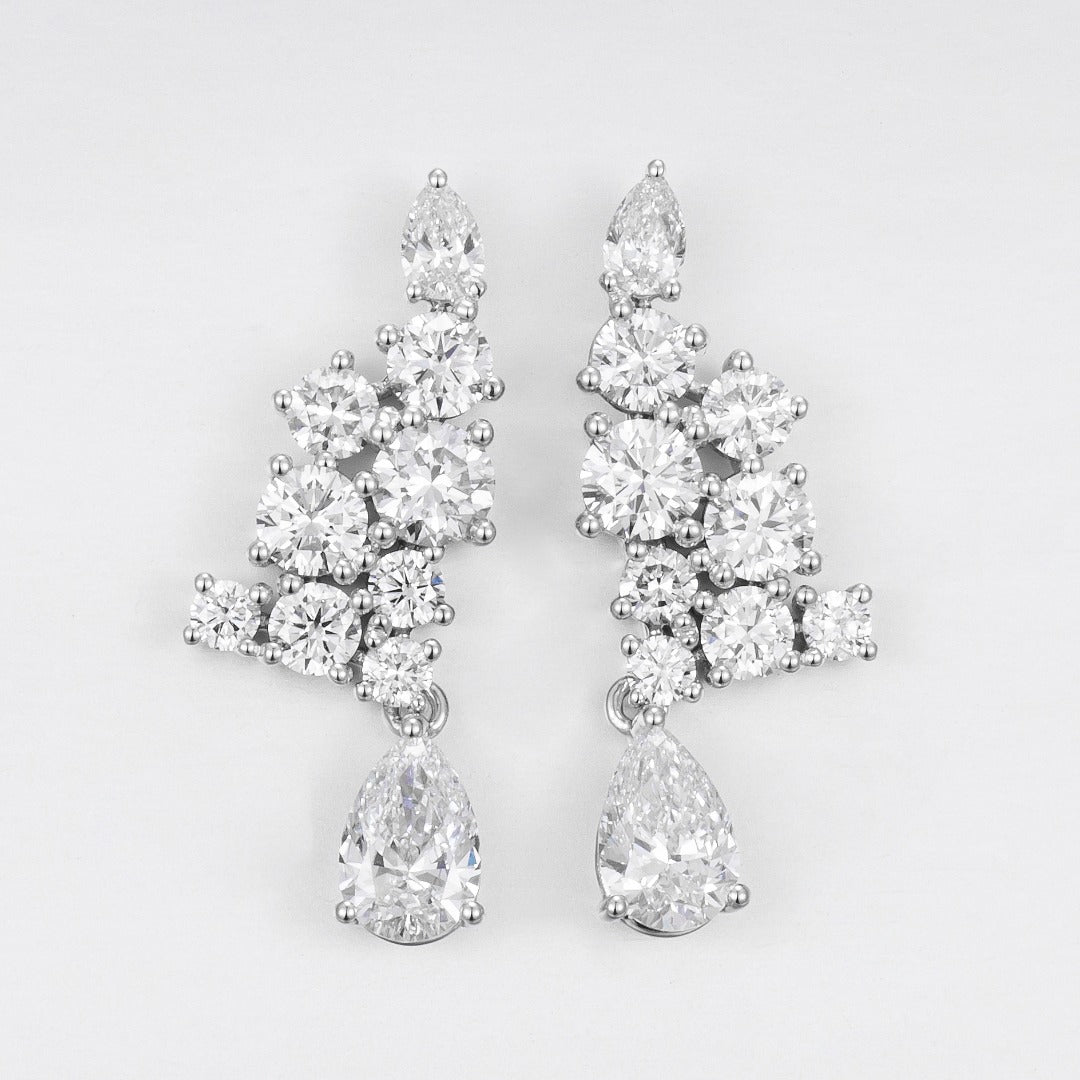 Lab Grown Diamond Earring-ZBE0106