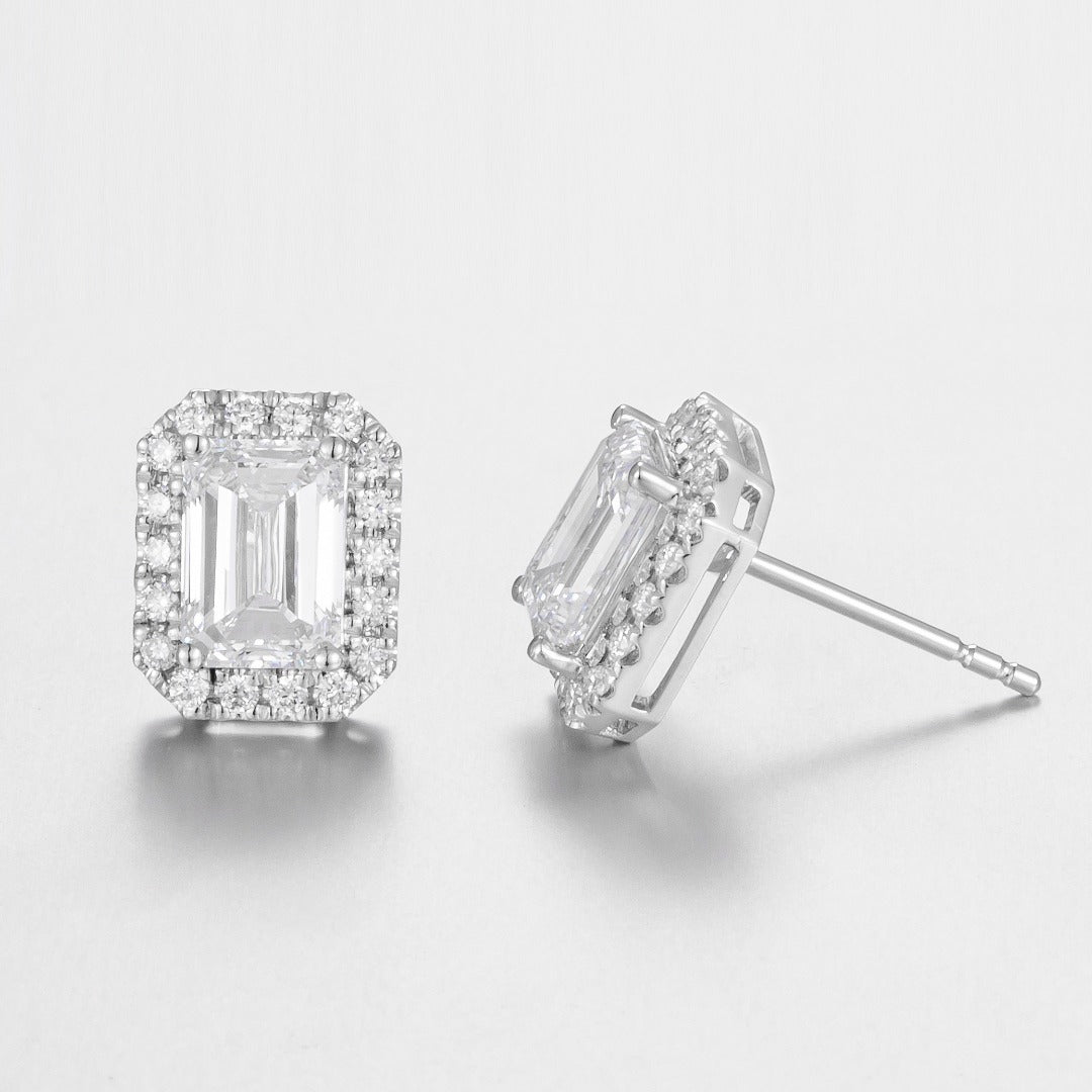 Lab Grown Diamond Earring-ZBE0109