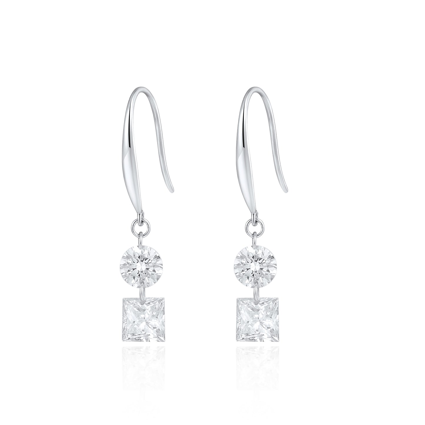 Lab Grown Diamond Earring-ZBE0166-0.40CT