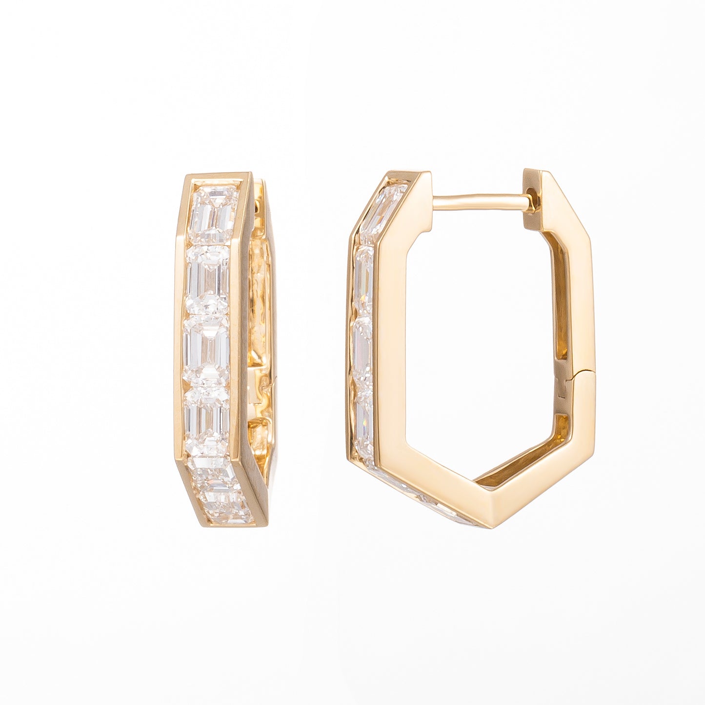 Lab Grown Diamond Earring-ZBE0179-Y