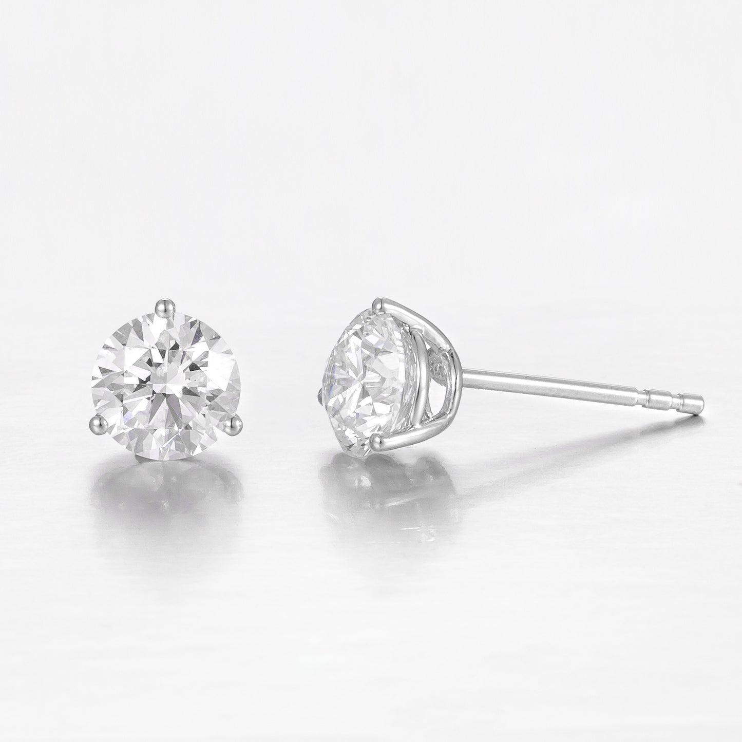 Lab Grown Diamond Earring-ZBE0181-0.4CT