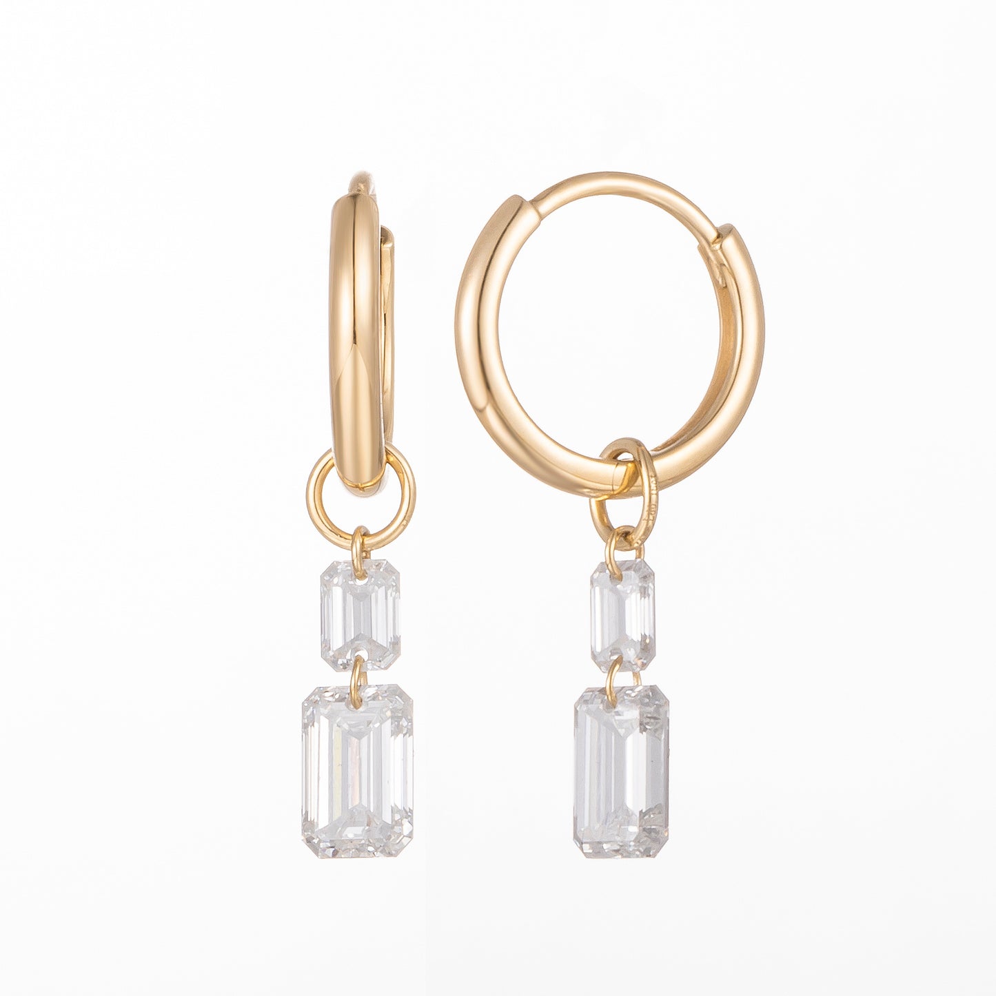 Lab Grown Diamond Earring-ZBE0192-0.16CT