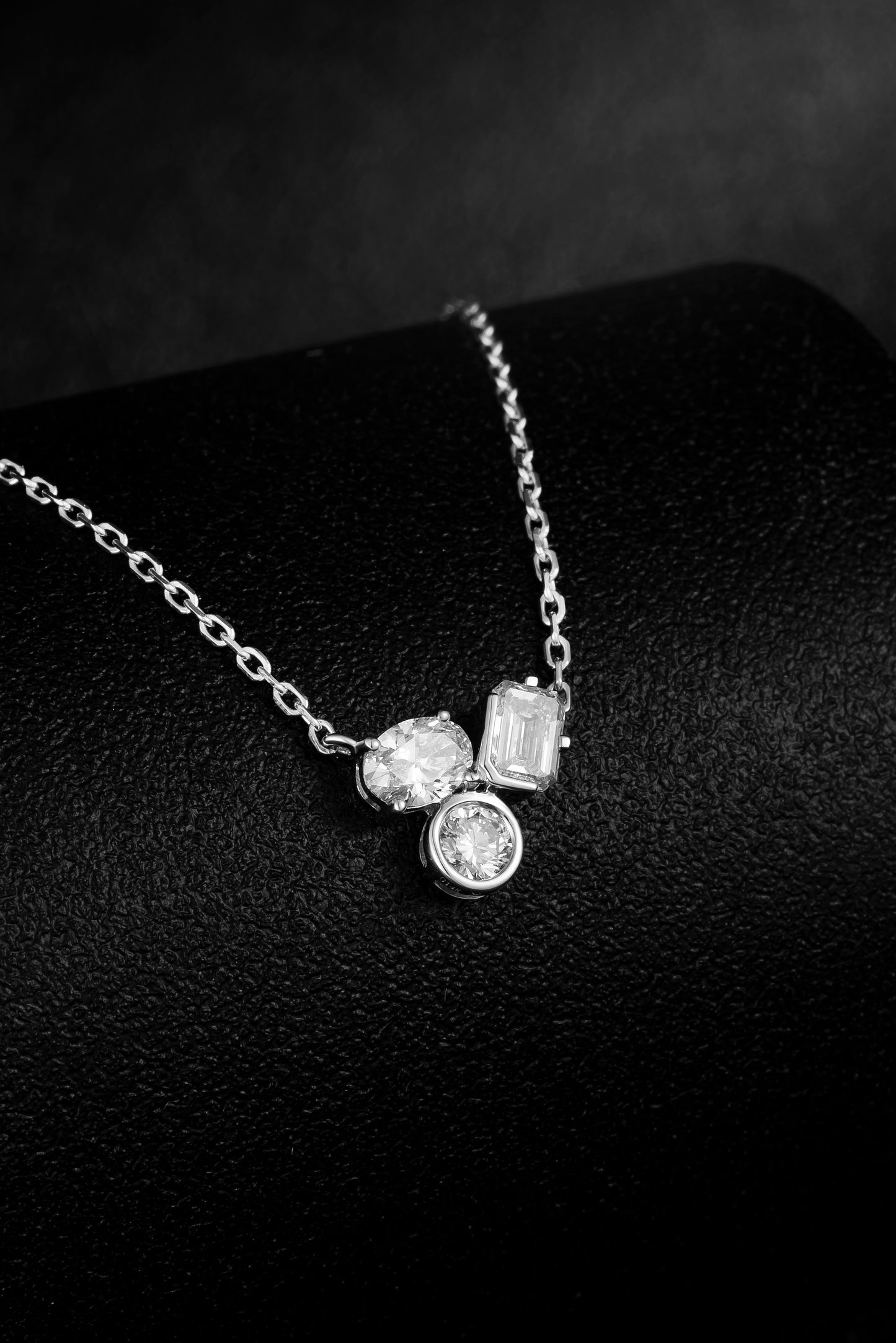 Lab Grown Diamond Necklace-ZBN0008