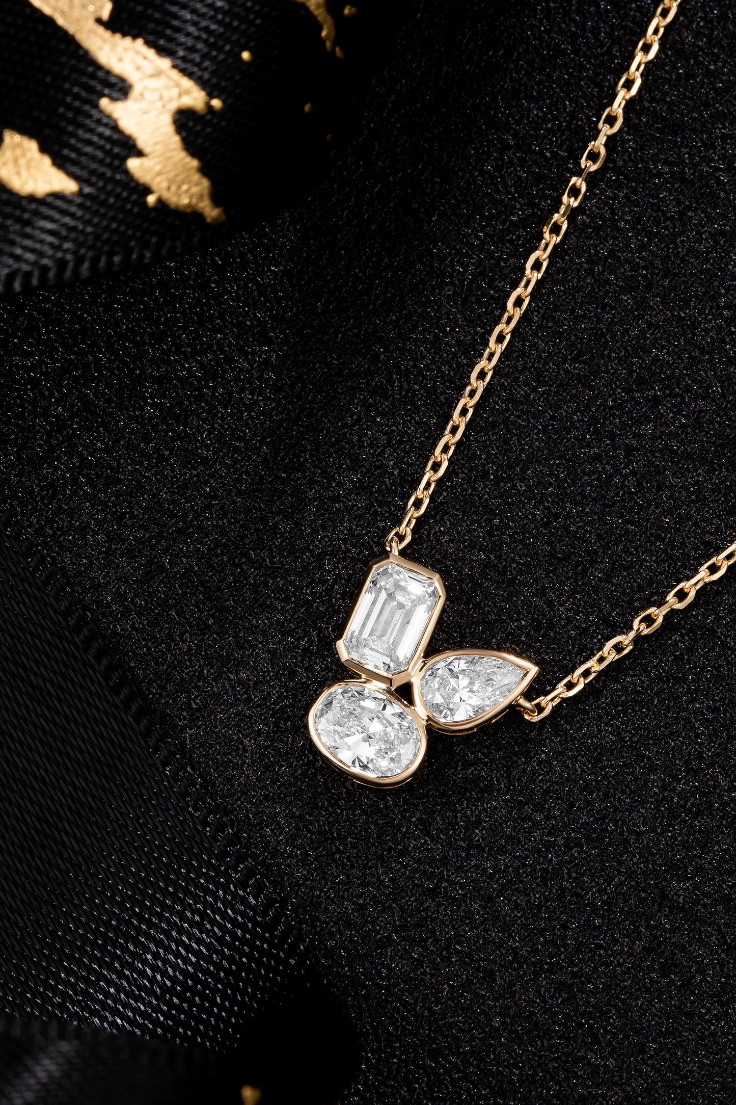 Lab Grown Diamond Necklace-ZBN0010
