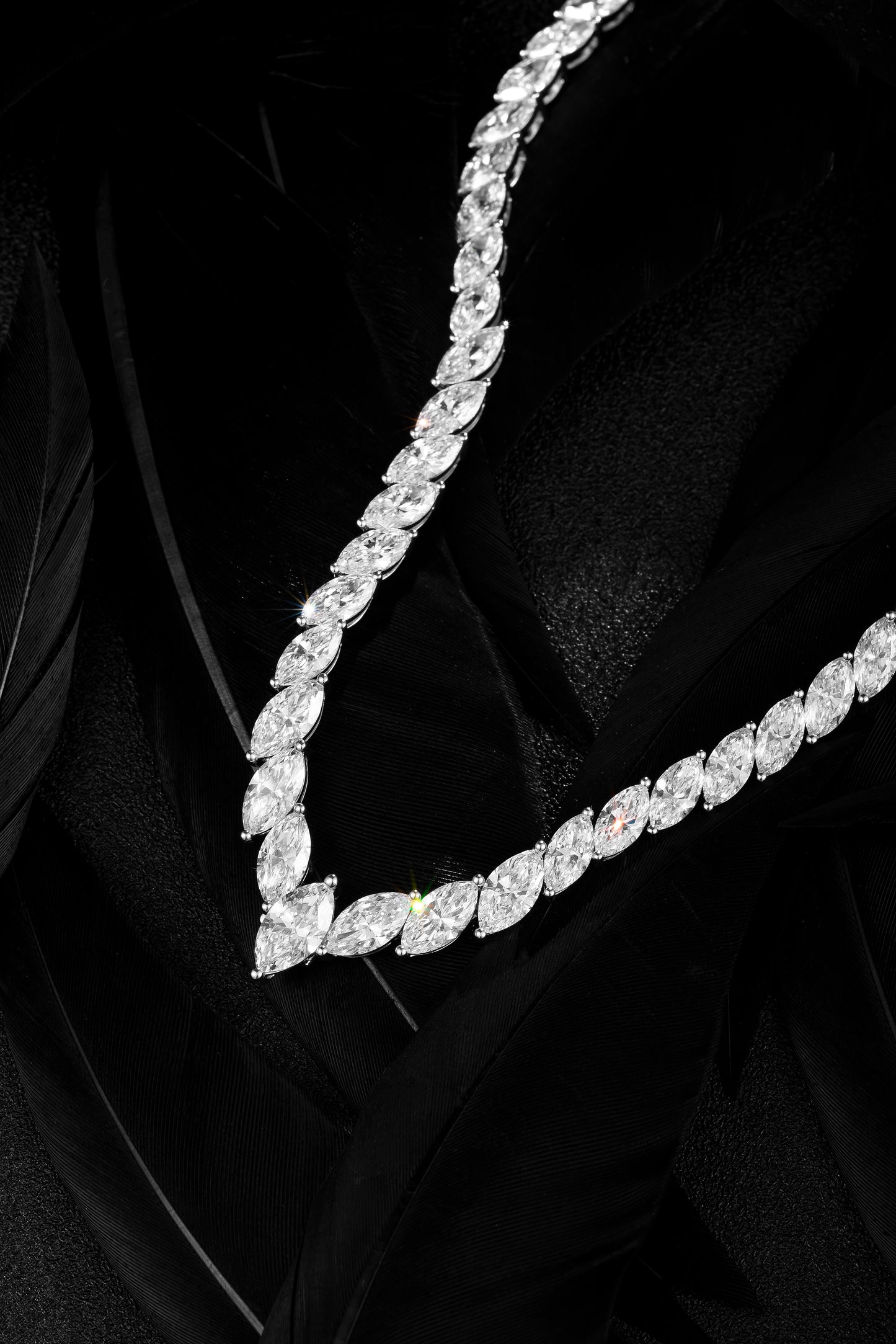 Lab Grown Diamond Necklace-ZBN0032