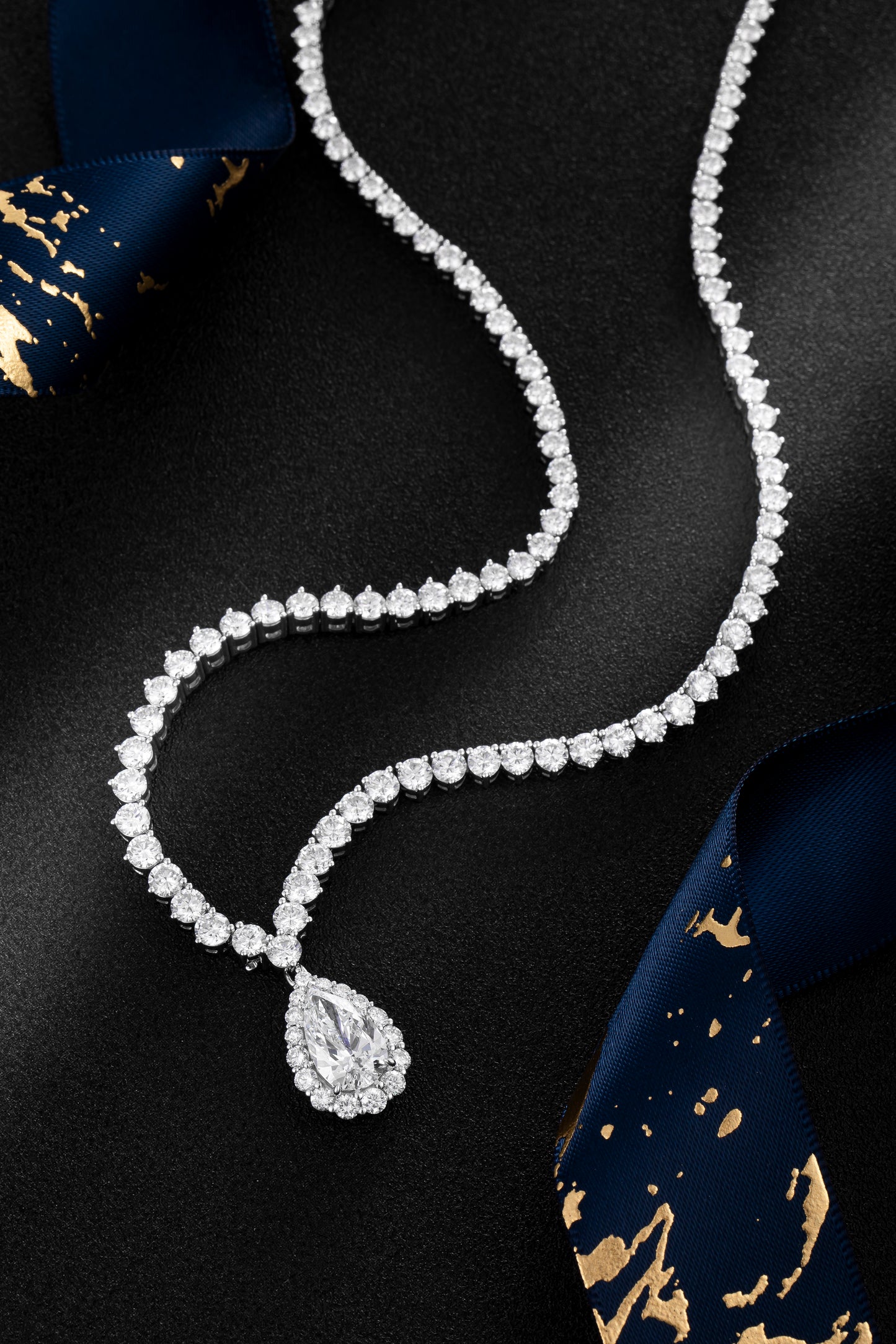 Lab Grown Diamond Necklace-ZBN0037