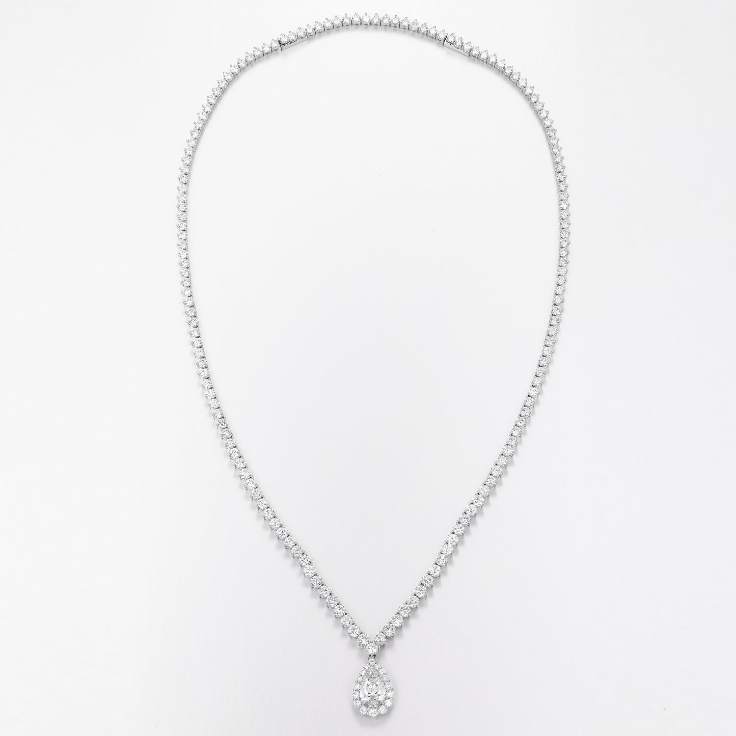 Lab Grown Diamond Necklace-ZBN0037