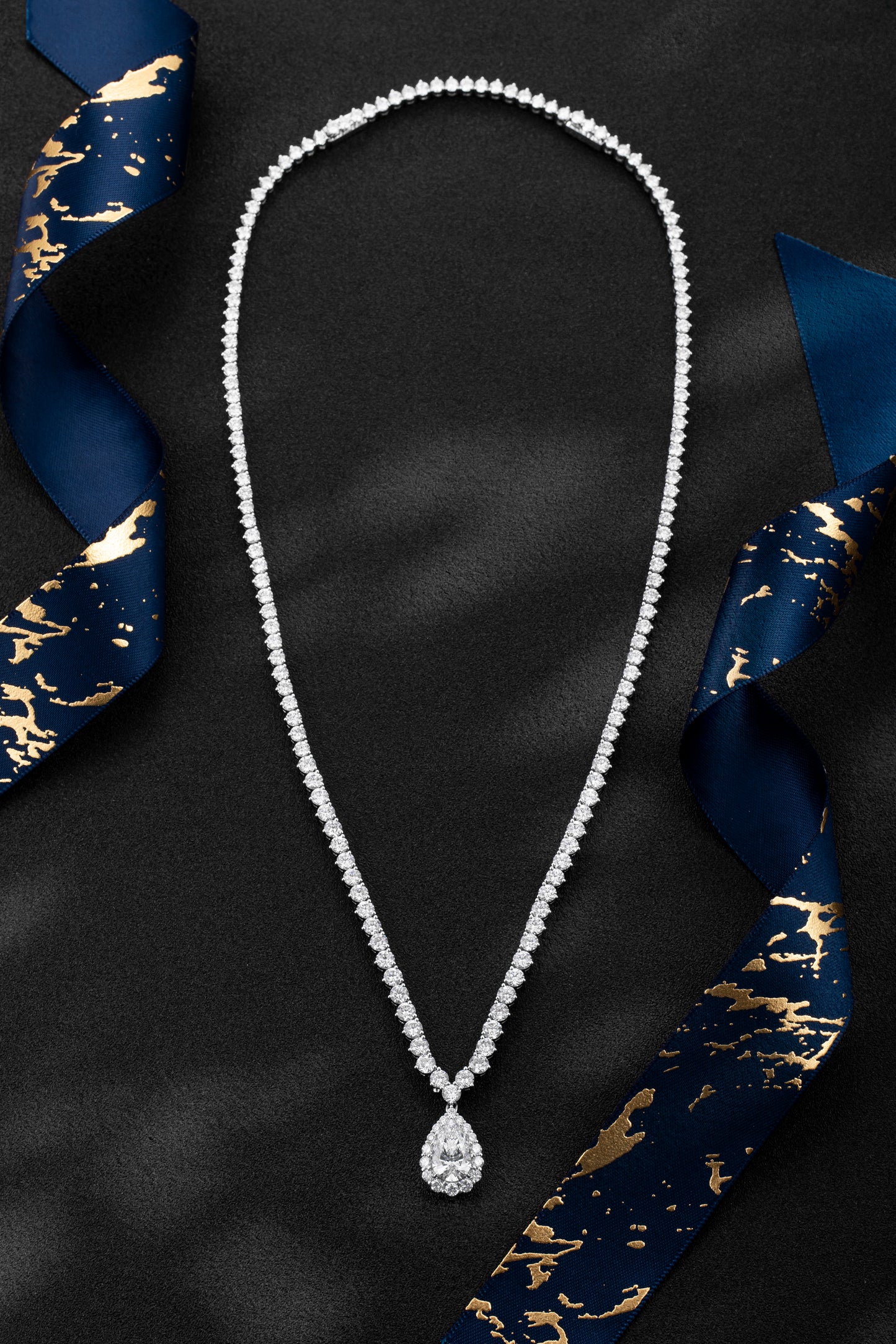 Lab Grown Diamond Necklace-ZBN0037