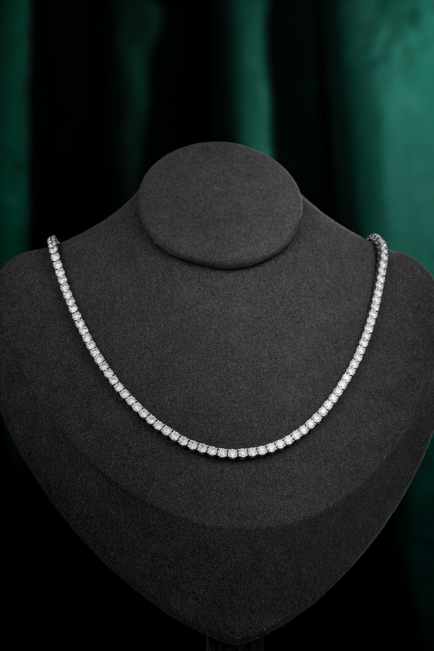 Lab Grown Diamond Necklace-ZBN0041-2.8MM