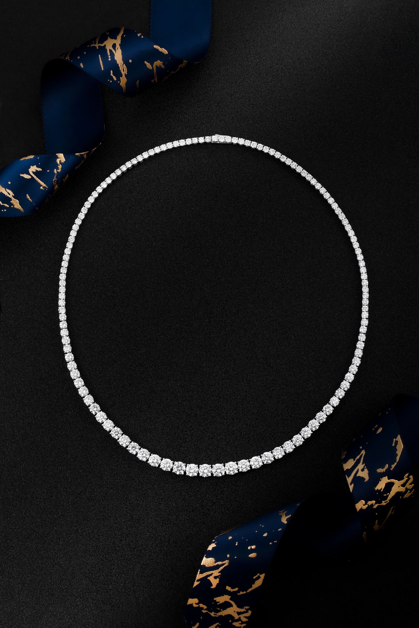 Lab Grown Diamond Necklace-ZBN0044