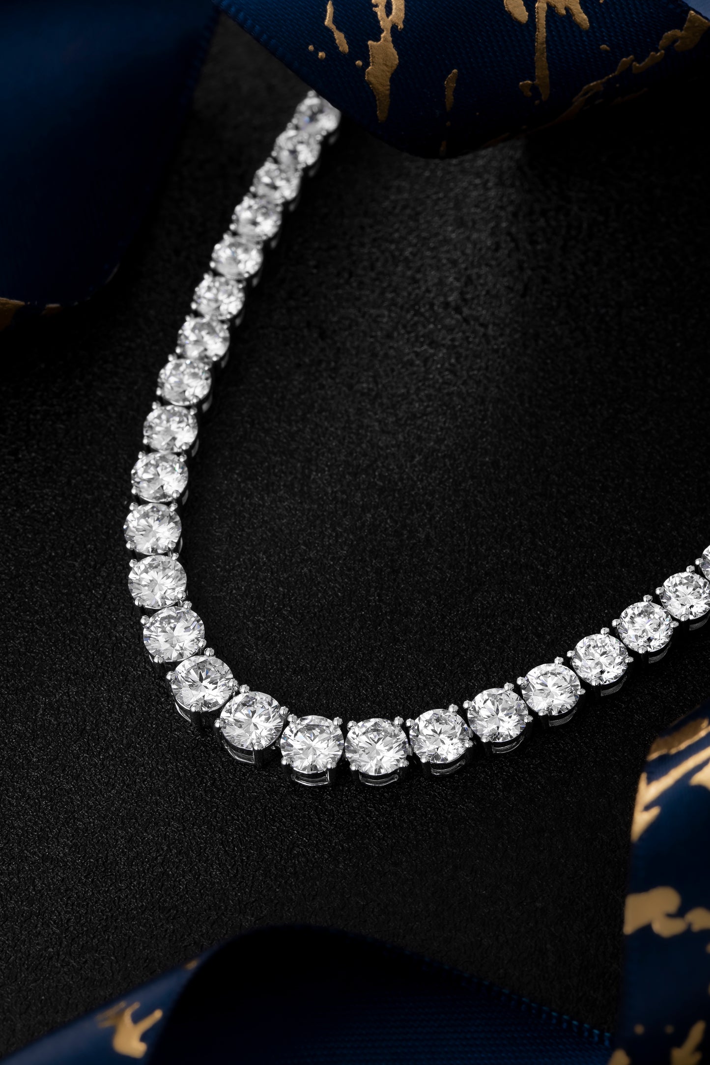 Lab Grown Diamond Necklace-ZBN0044