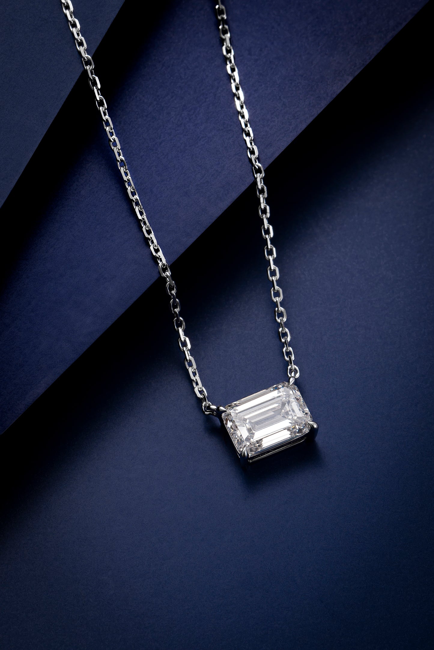 Lab Grown Diamond Necklace-ZBN0046
