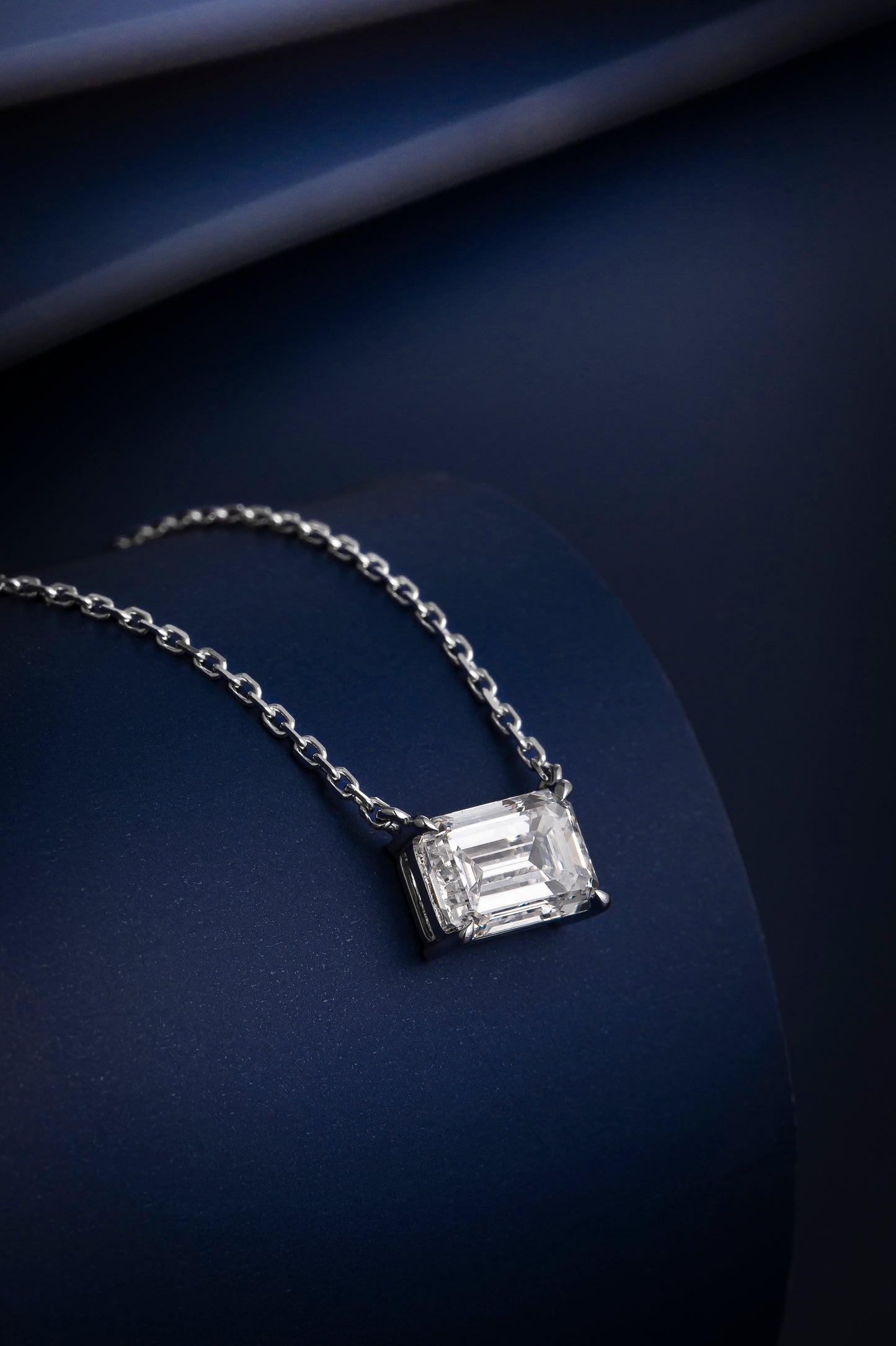 Lab Grown Diamond Necklace-ZBN0046
