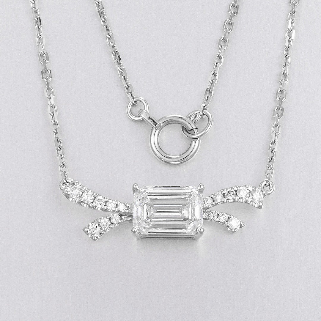 Lab Grown Diamond Necklace-ZBN0050