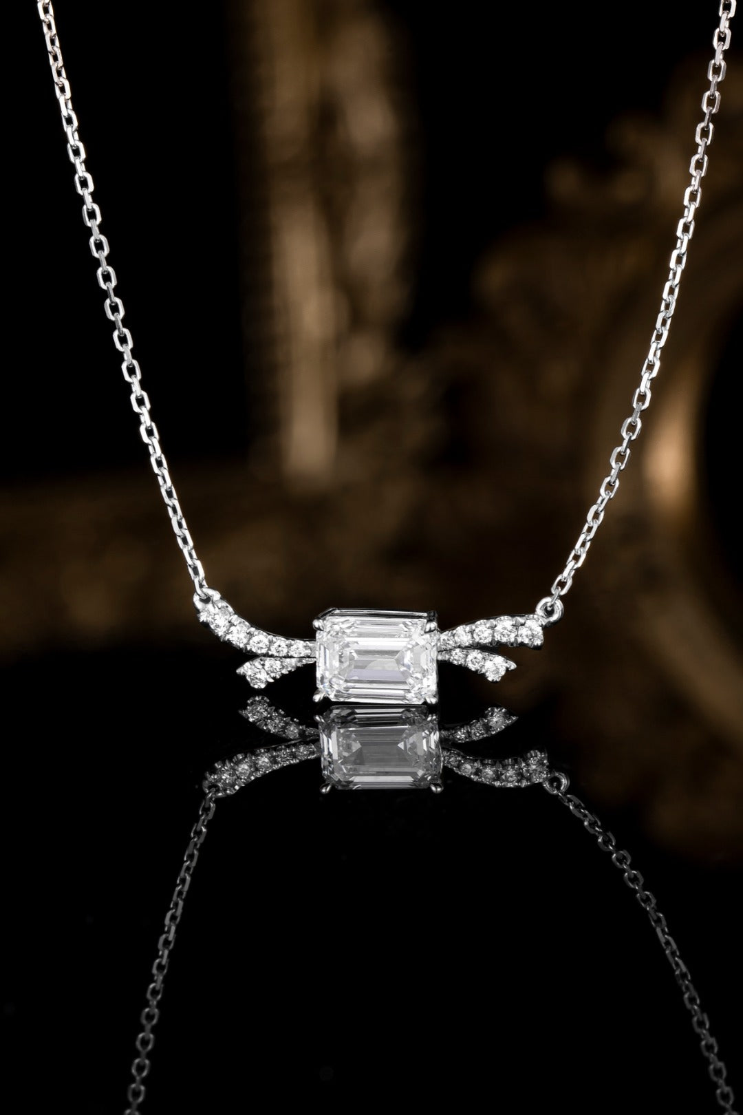 Lab Grown Diamond Necklace-ZBN0050