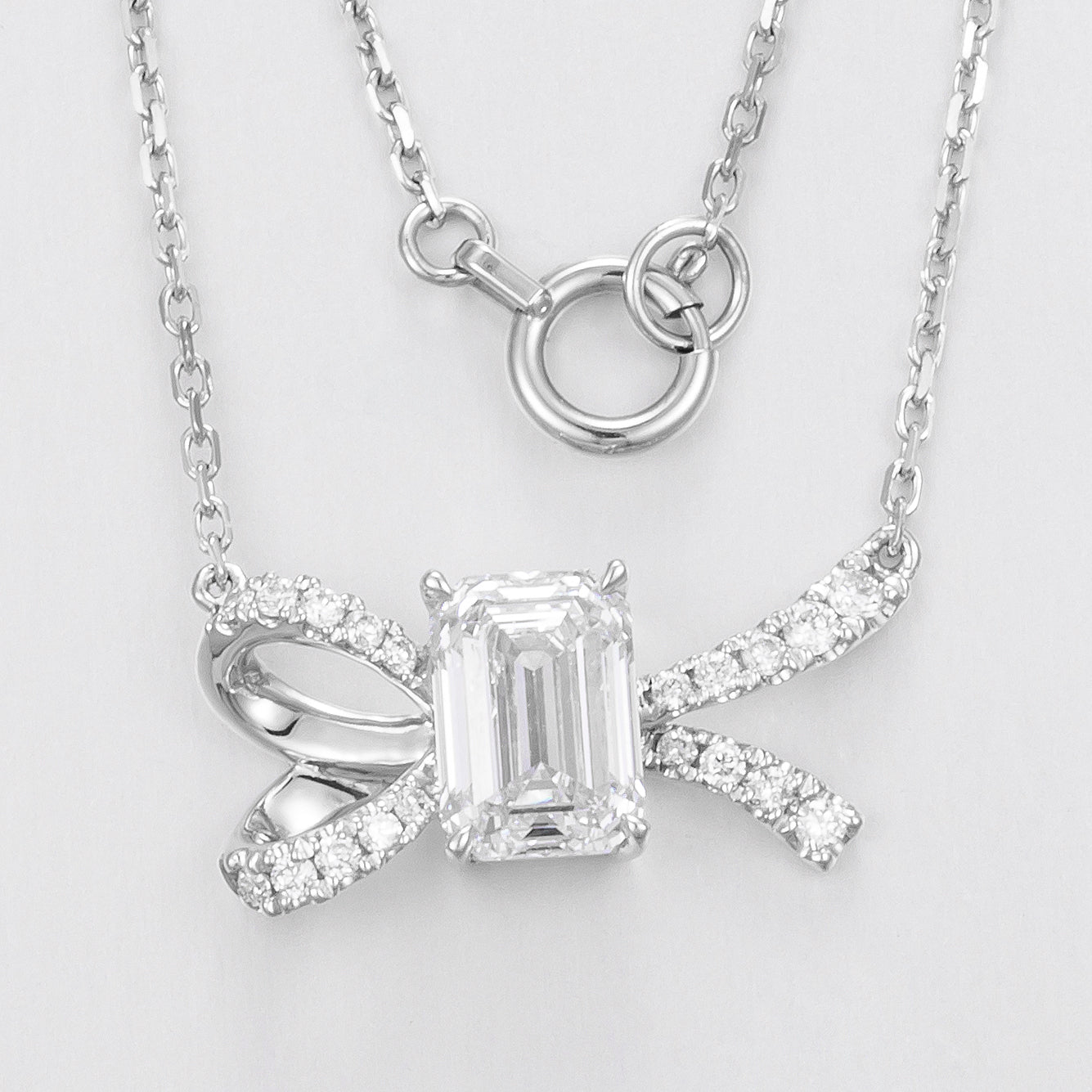 Lab Grown Diamond Necklace-ZBN0051