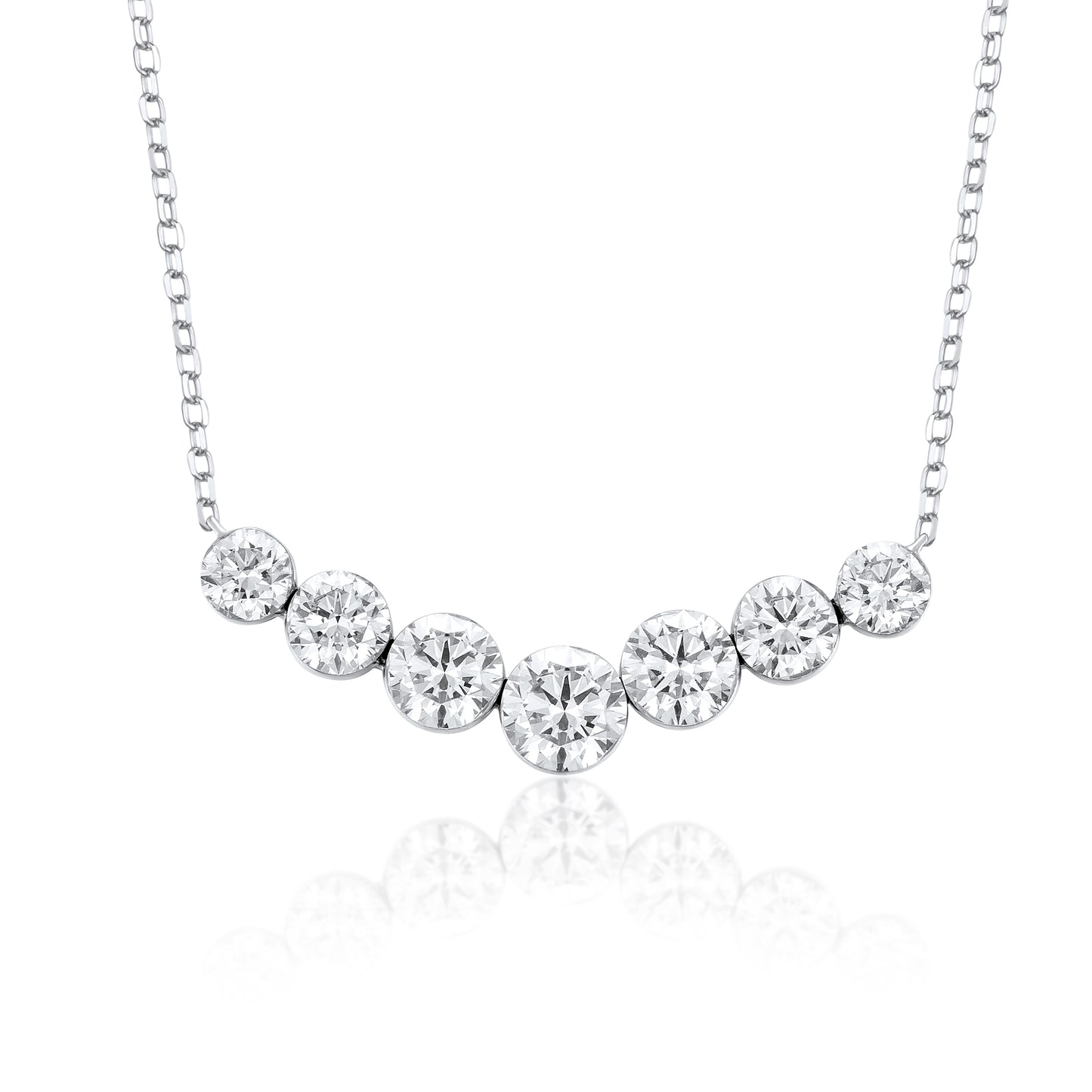 Lab Grown Diamond Necklace-ZBN0080