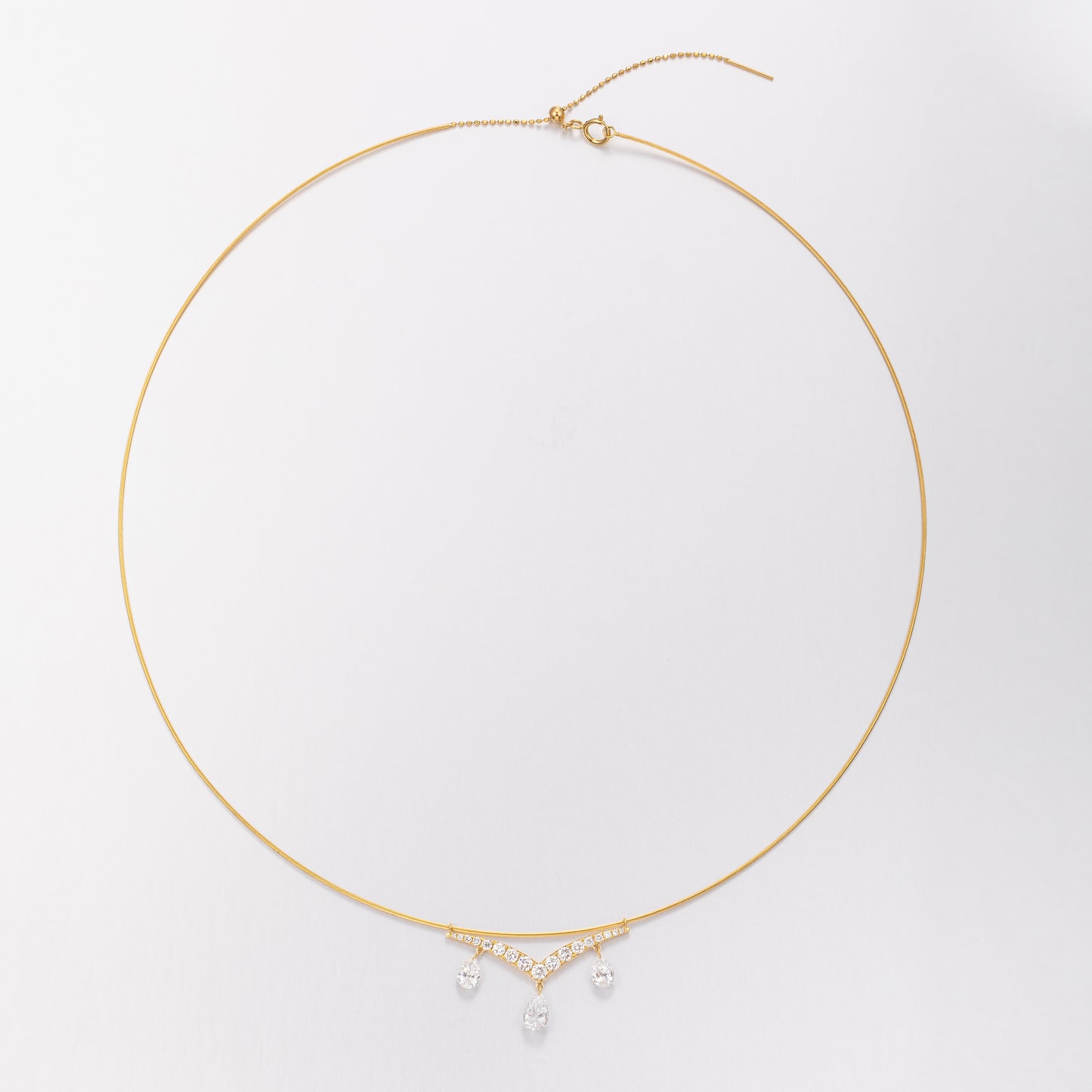 Lab Grown Diamond Necklace-ZBN0089