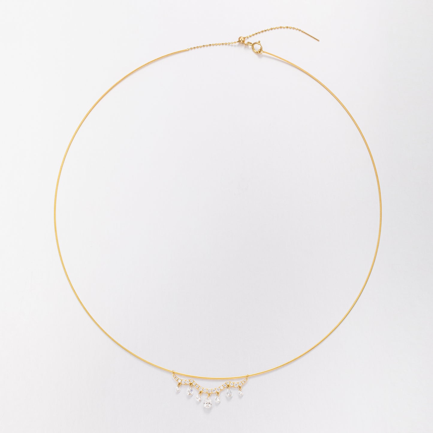 Lab Grown Diamond Necklace-ZBN0090