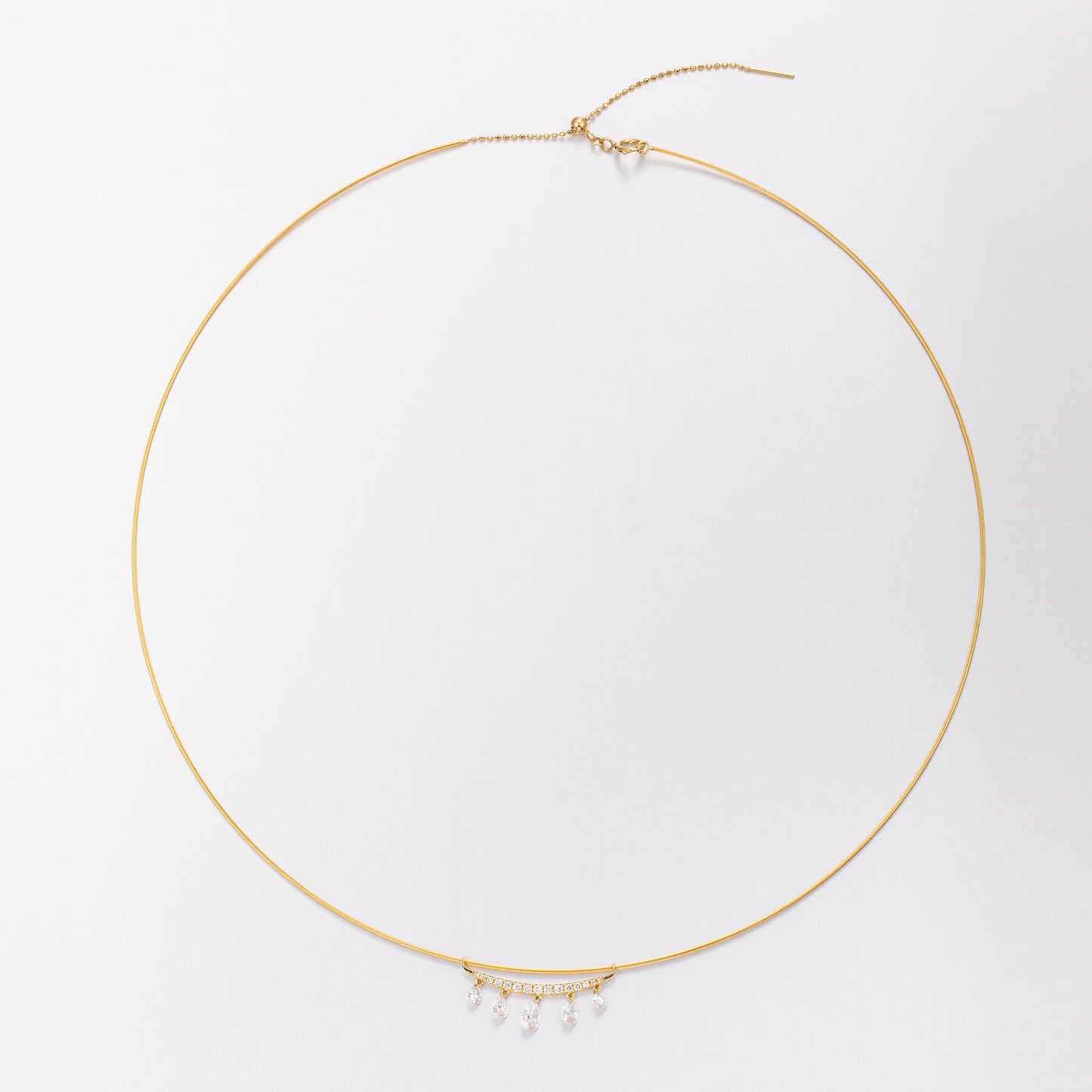 Lab Grown Diamond Necklace-ZBN0091